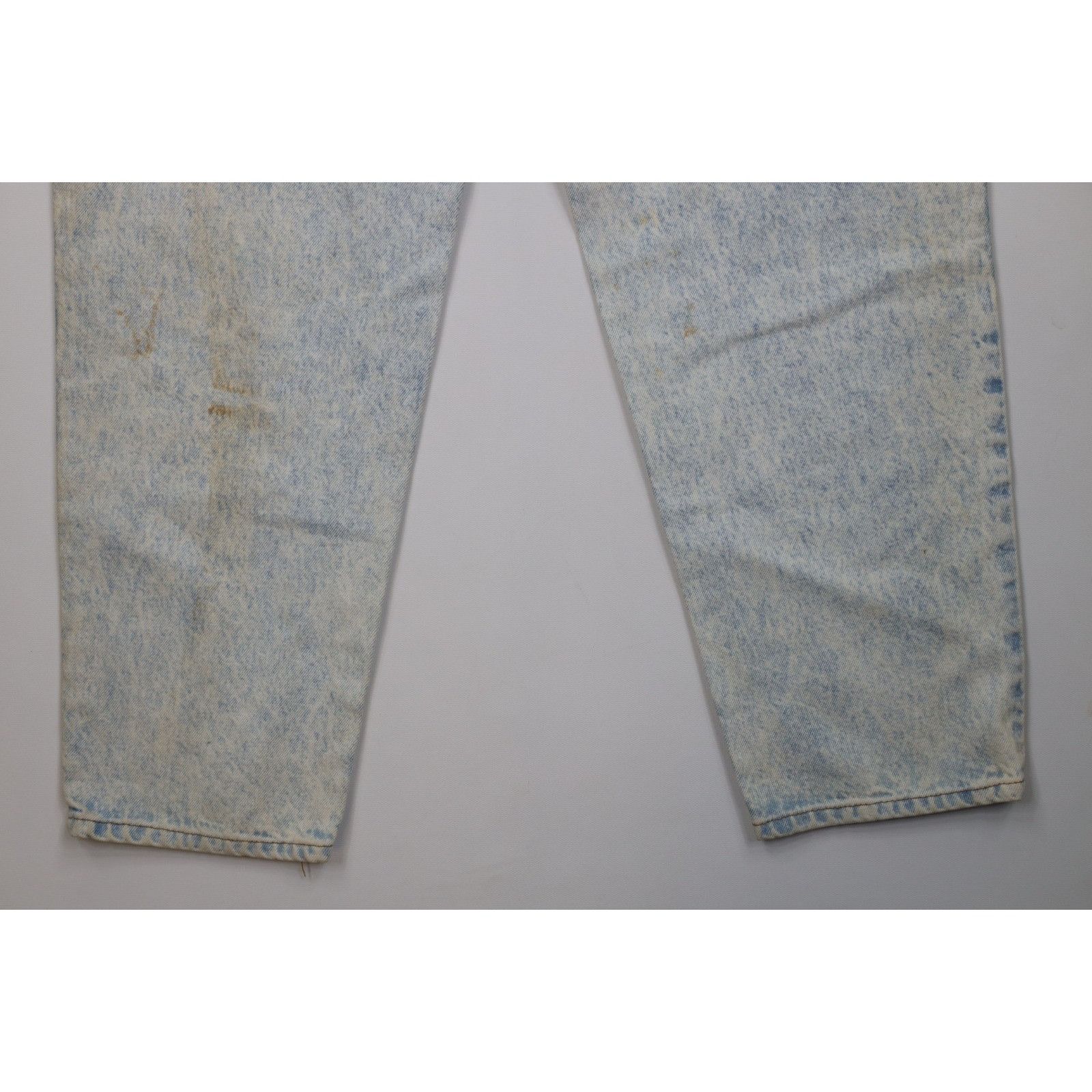 Levi's Deadstock Vintage 80s Levis 550 Orange Tab Whitewashed Jeans Size US 40 / EU 56 - 15 Thumbnail