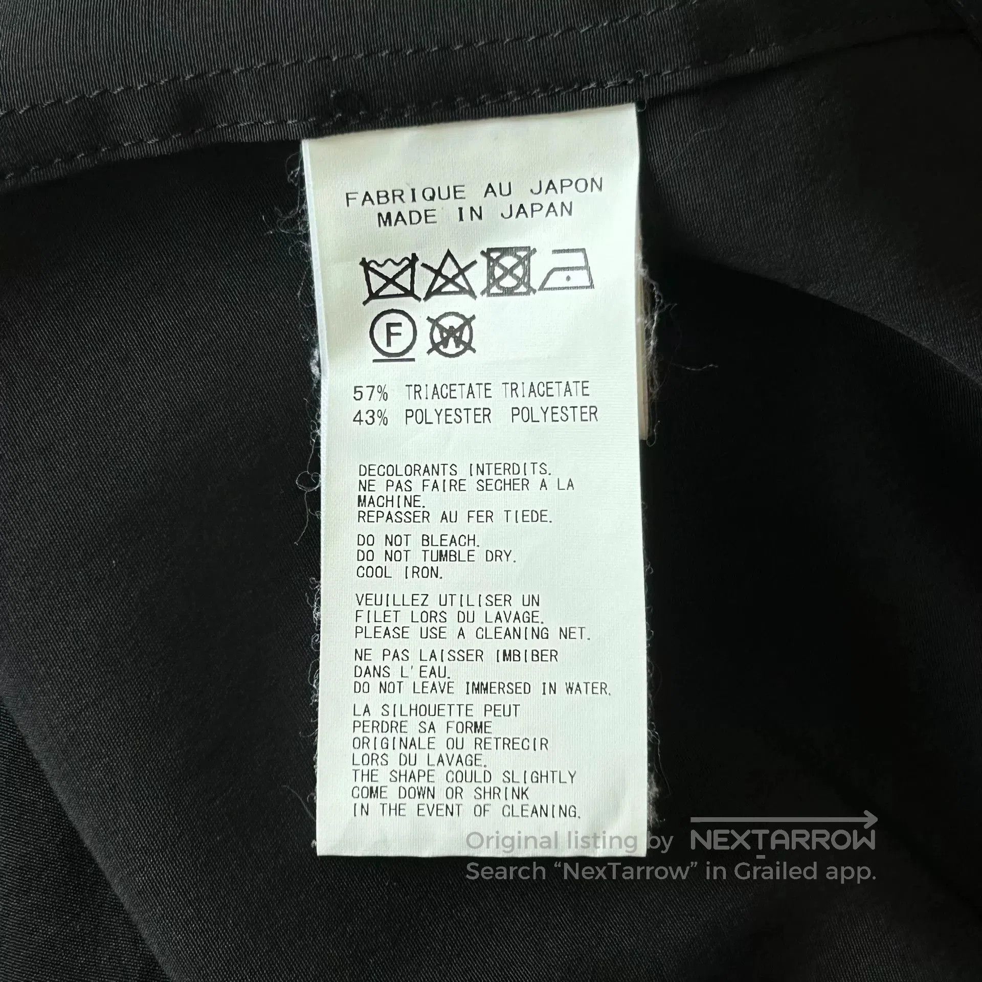 Yohji Yamamoto Yohji Yamamoto Black Military Style Coat. Size US S / EU 44-46 / 1 - 6 Thumbnail