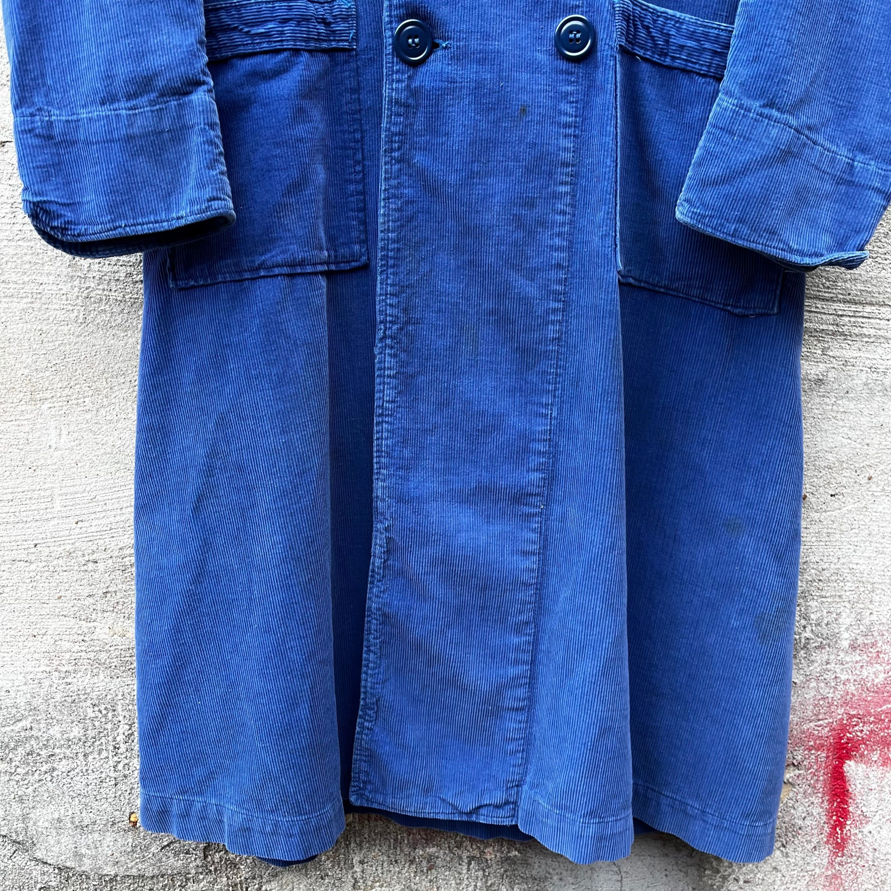 Vintage 50's US Military Convalescent Corduroy Medical Robe Size US M / EU 48-50 / 2 - 4 Thumbnail