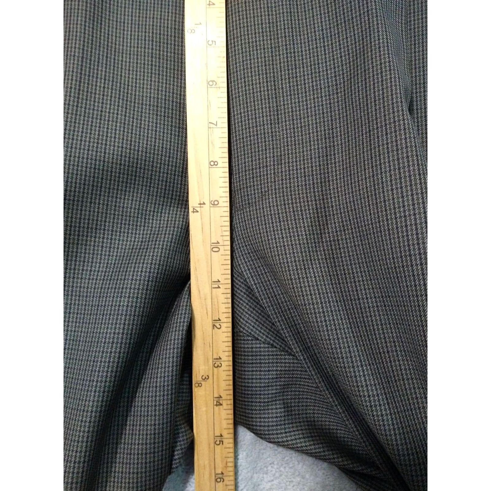 Ralph Lauren Ralph Lauren Dress Pants Mens 38x32 Brown Plaid Wool Straight Leg Pleated Size US 38 / EU 54 - 4 Thumbnail