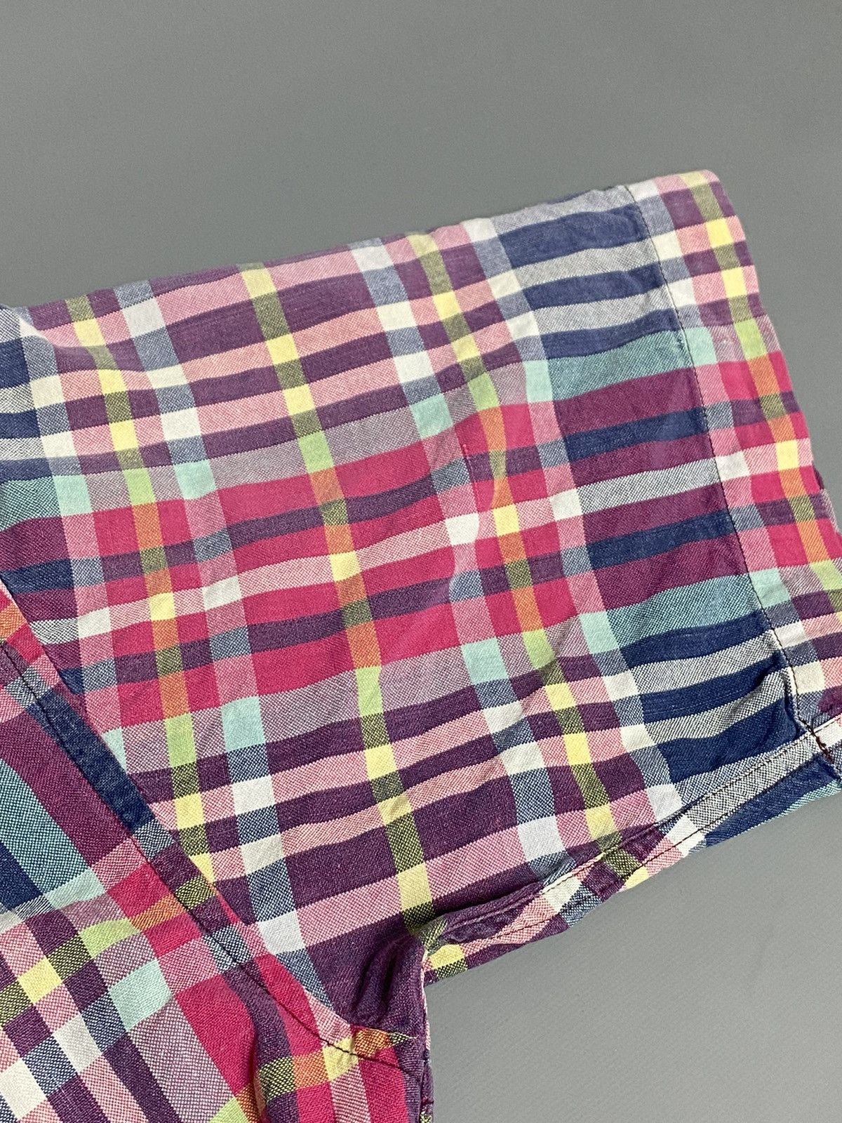 Dockers Vtg 90s Dockers Levi’s Shirt M Plaid Short Sleeve Button Up Size US M / EU 48-50 / 2 - 16 Thumbnail