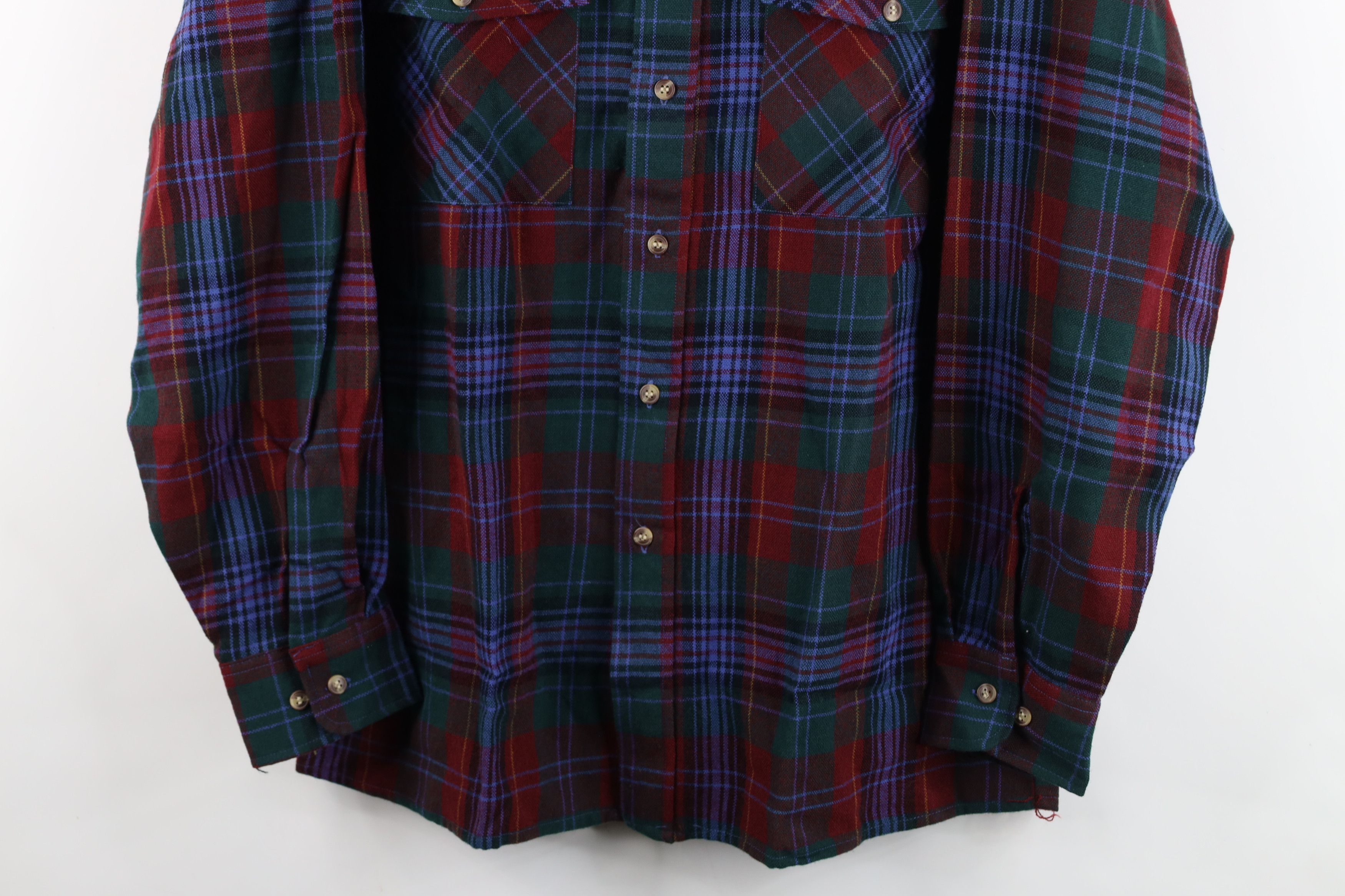 Vintage Vintage 80s 90s Streetwear Pocket Knit Collared Button Shirt Size US M / EU 48-50 / 2 - 3 Thumbnail