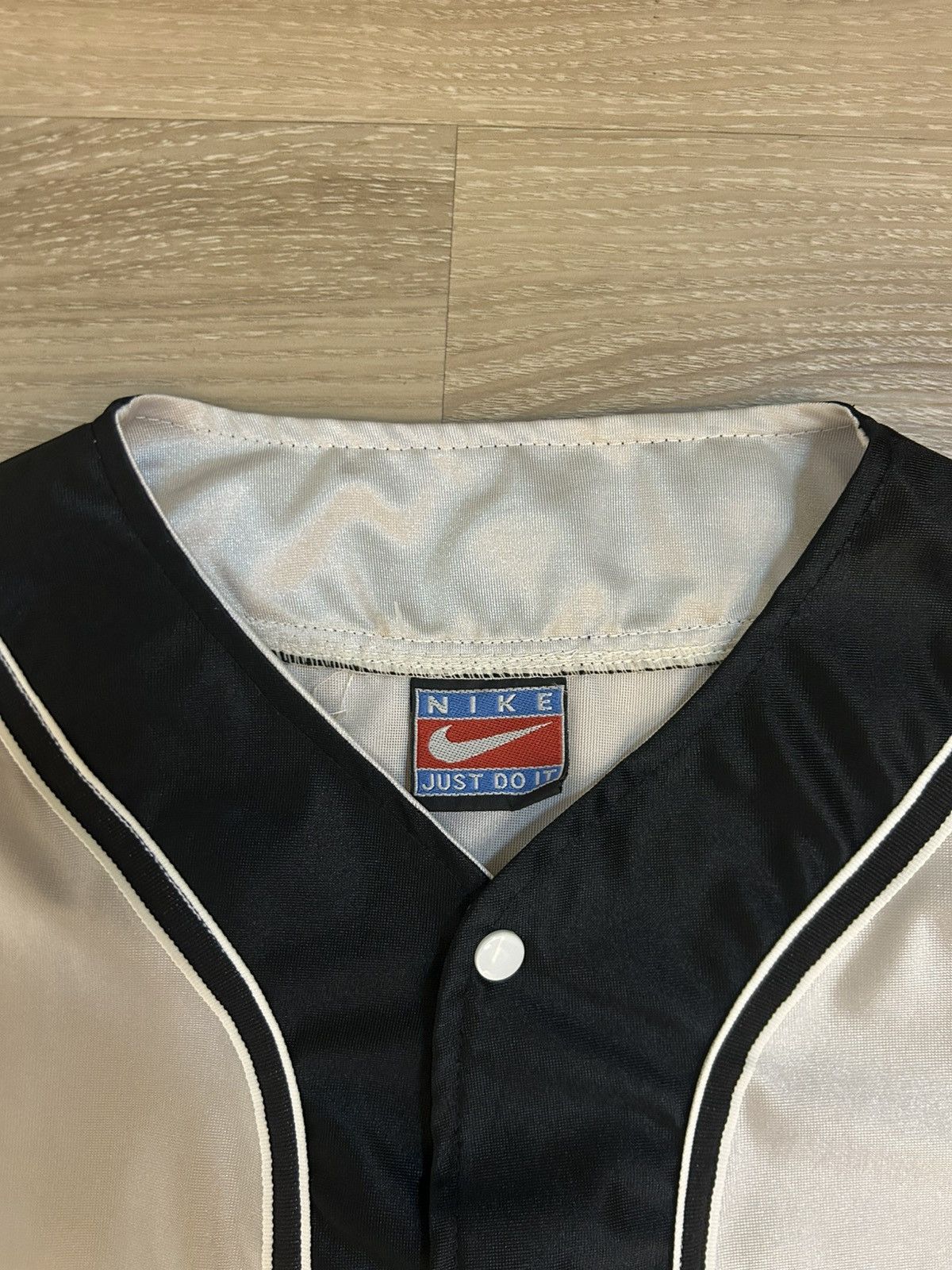 Nike 💥RARE💥 Nike Vintage "Just Do It" Baseball Jersey Size US L / EU 52-54 / 3 - 6 Thumbnail