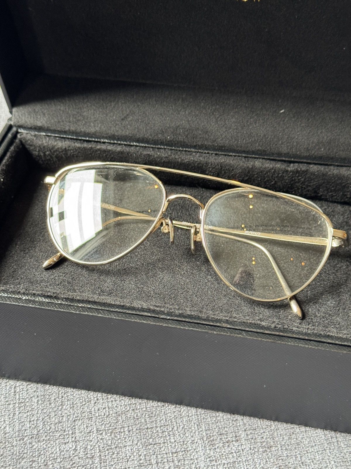 Linda Farrow Linda Farrow aviator eyeglasses. Titanium limited edition Size ONE SIZE - 2 Thumbnail