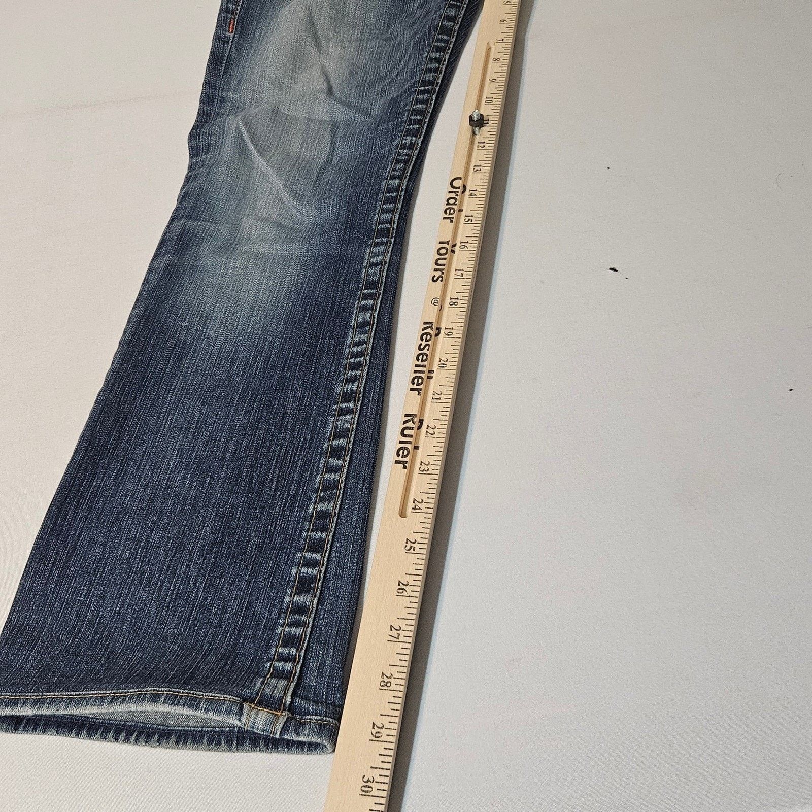 True Religion True Religion Billy Flap Pockets Men Jeans Blue Denim 31x29 Size US 31 - 9 Thumbnail