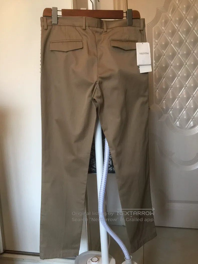 Valentino Valentino khaki pants Size US 32 / EU 48 - 2 Thumbnail