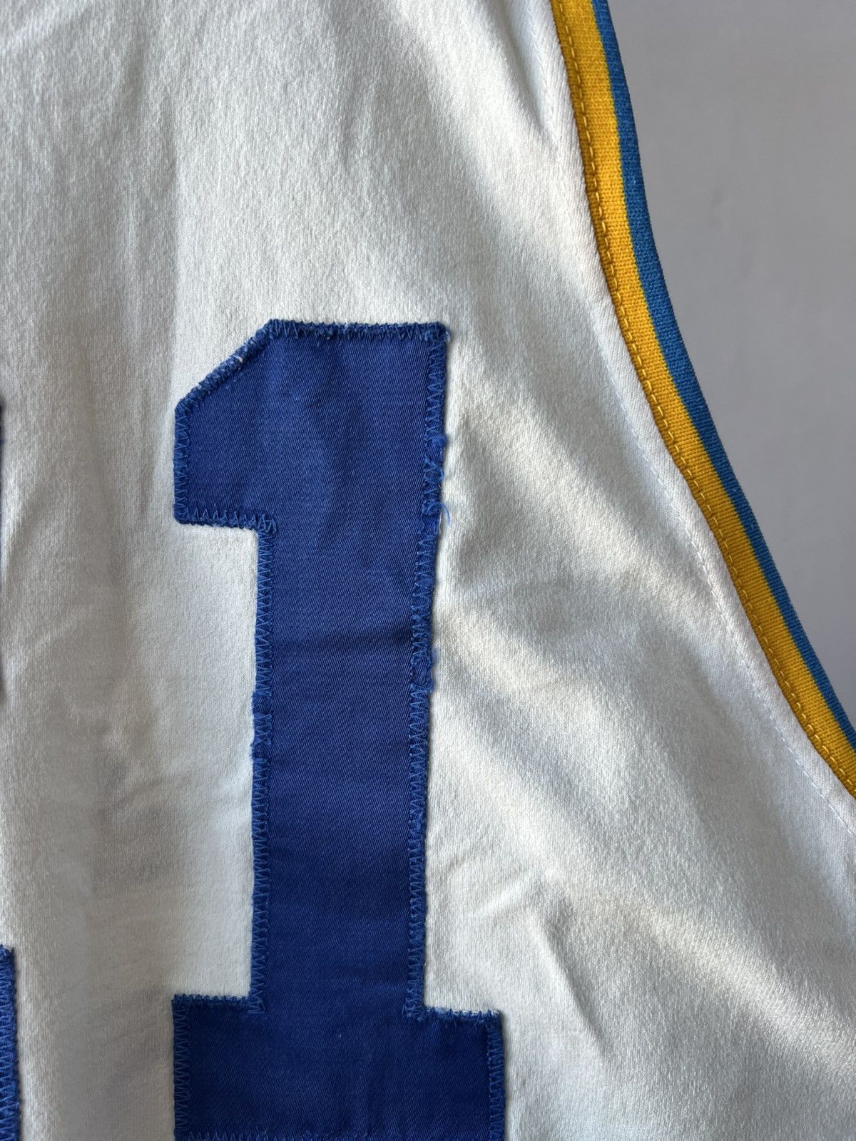 Vintage RARE! 70’S NCAA UCSD SAN DIEGO #21 SPARTAN BASKETBALLJERSEY Size US S / EU 44-46 / 1 - 14 Thumbnail