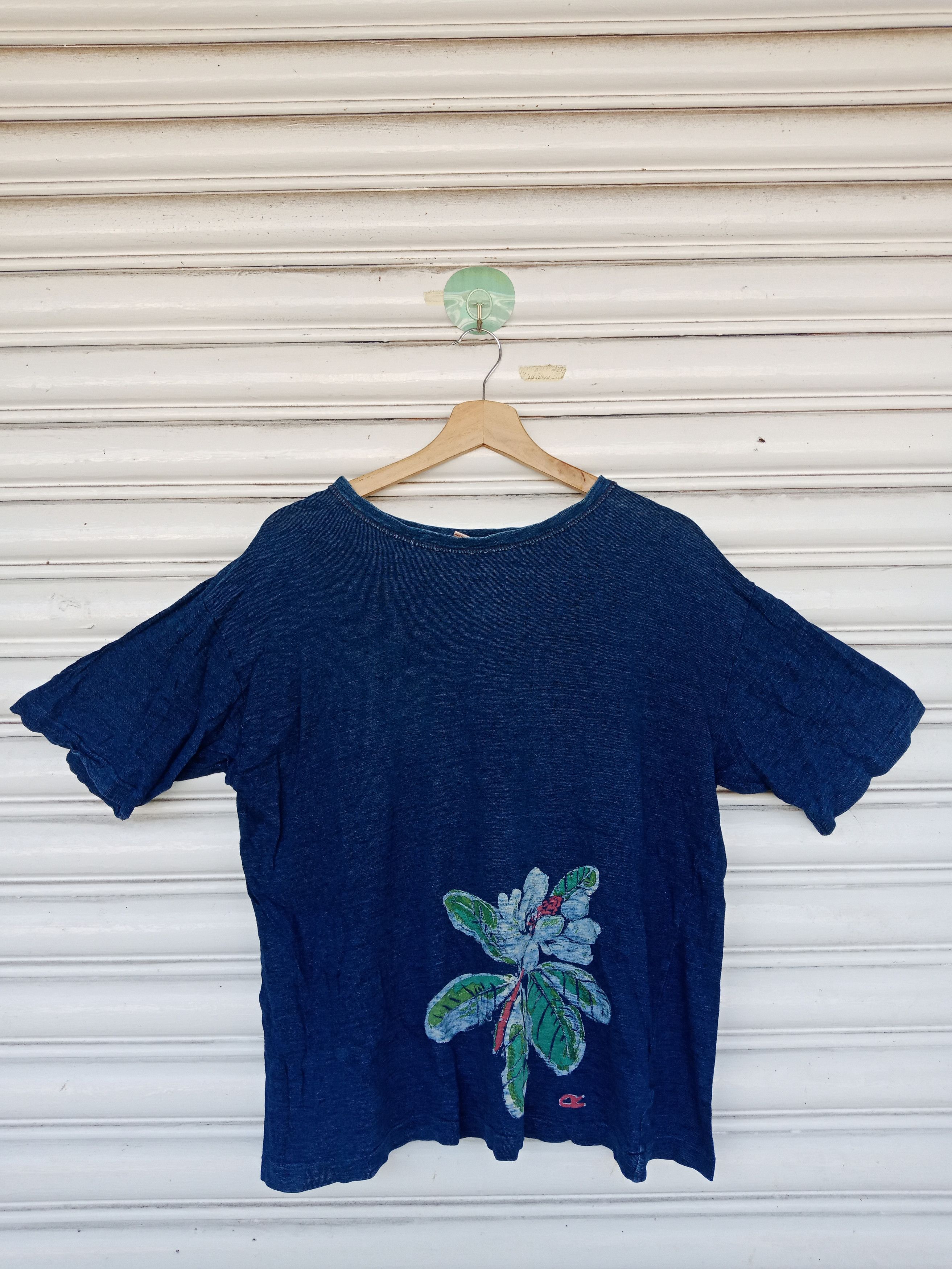 image of 45Rpm Flower Arts in Blue, Men's (Size Large)