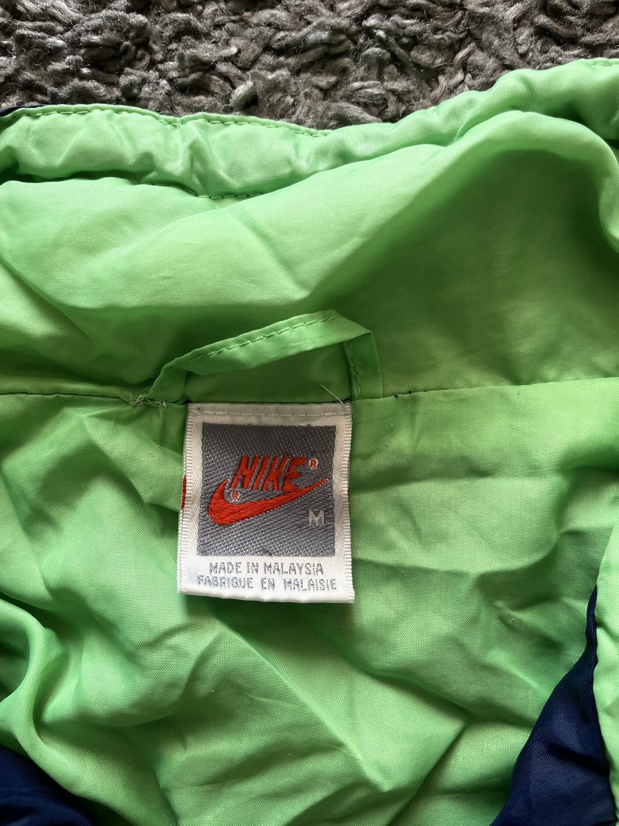 Nike × Vintage 80s Nike Vintage Light Jacket Streetwear Logo Swoosh Rare Size US M / EU 48-50 / 2 - 10 Thumbnail
