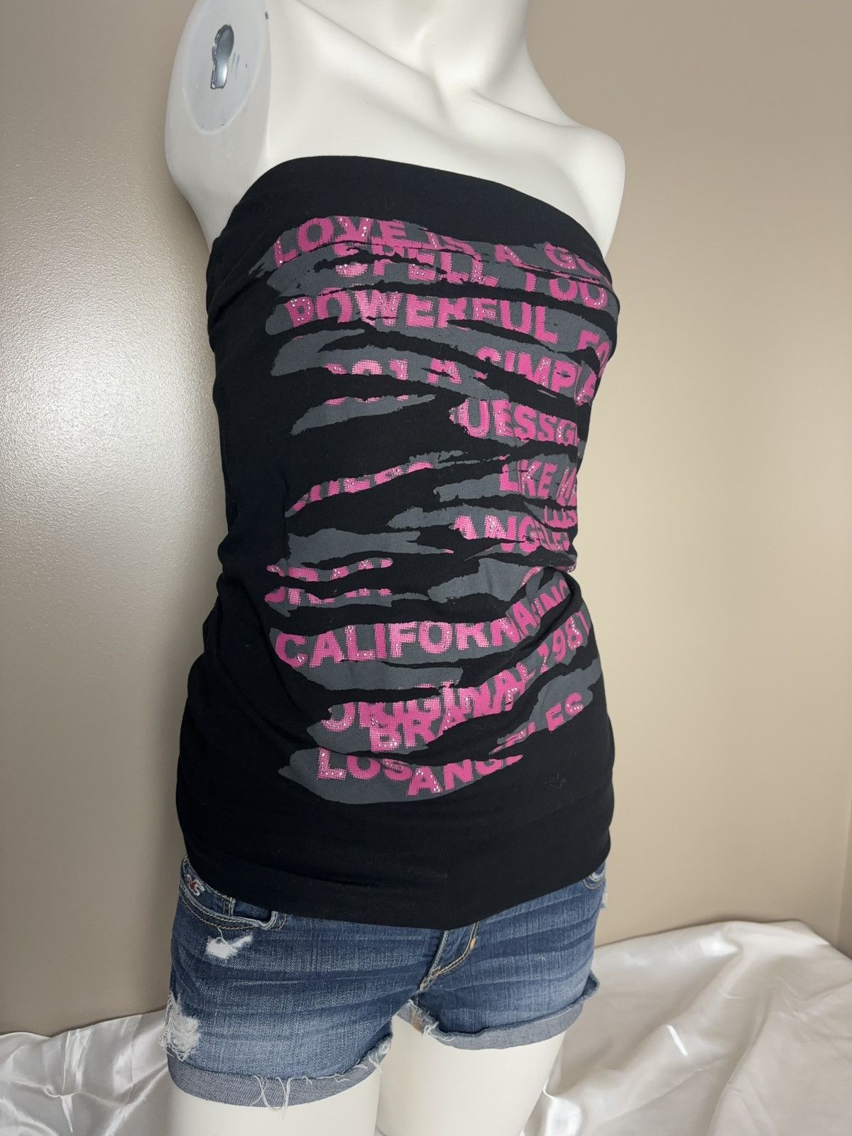 Guess Guess vintage glamour printed y2k tank top Size M / US 6-8 / IT 42-44 - 3 Thumbnail