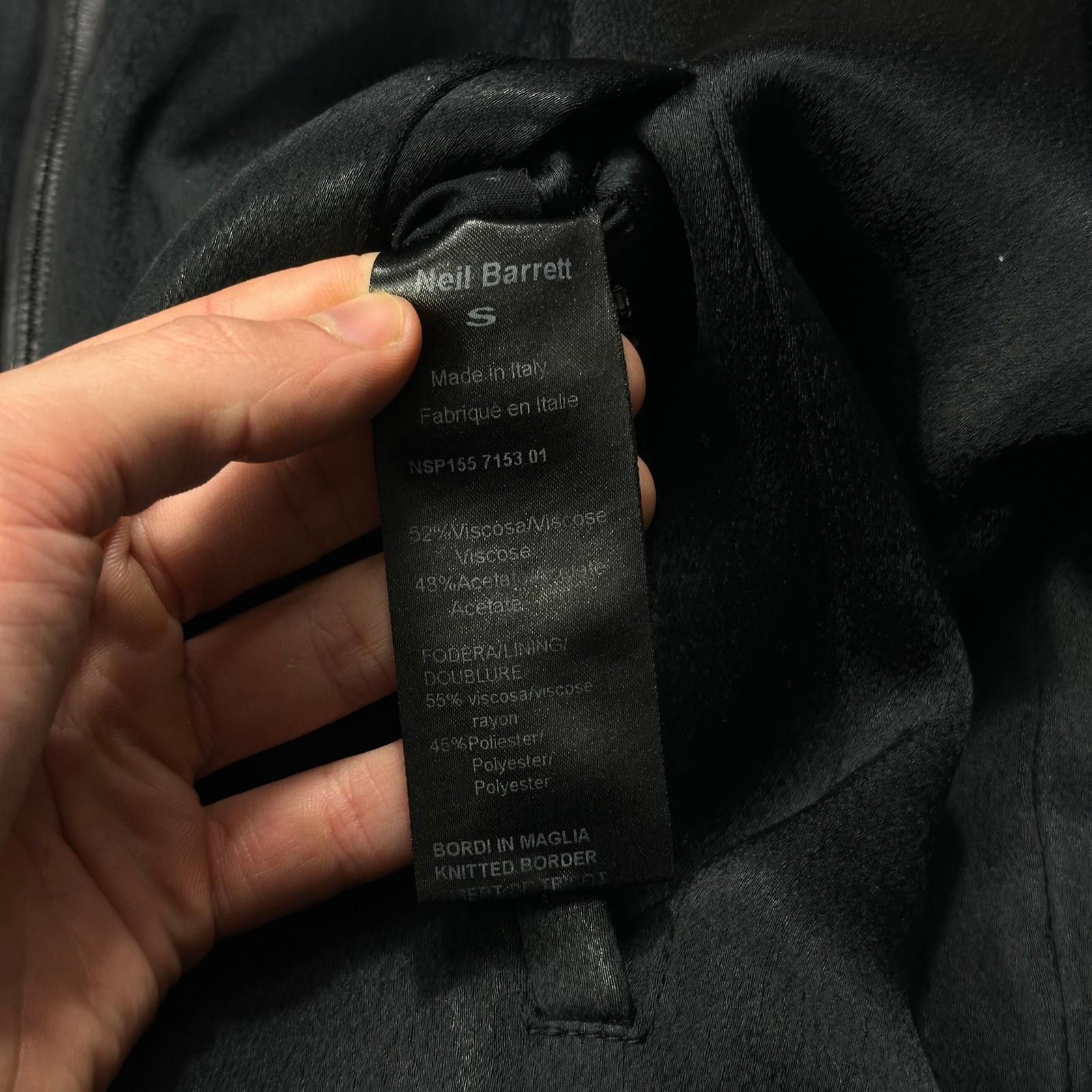 Neil Barrett Neil Barrett Textured Viscose Padded Bomber Jacket - S/M Size US S / EU 44-46 / 1 - 10 Thumbnail