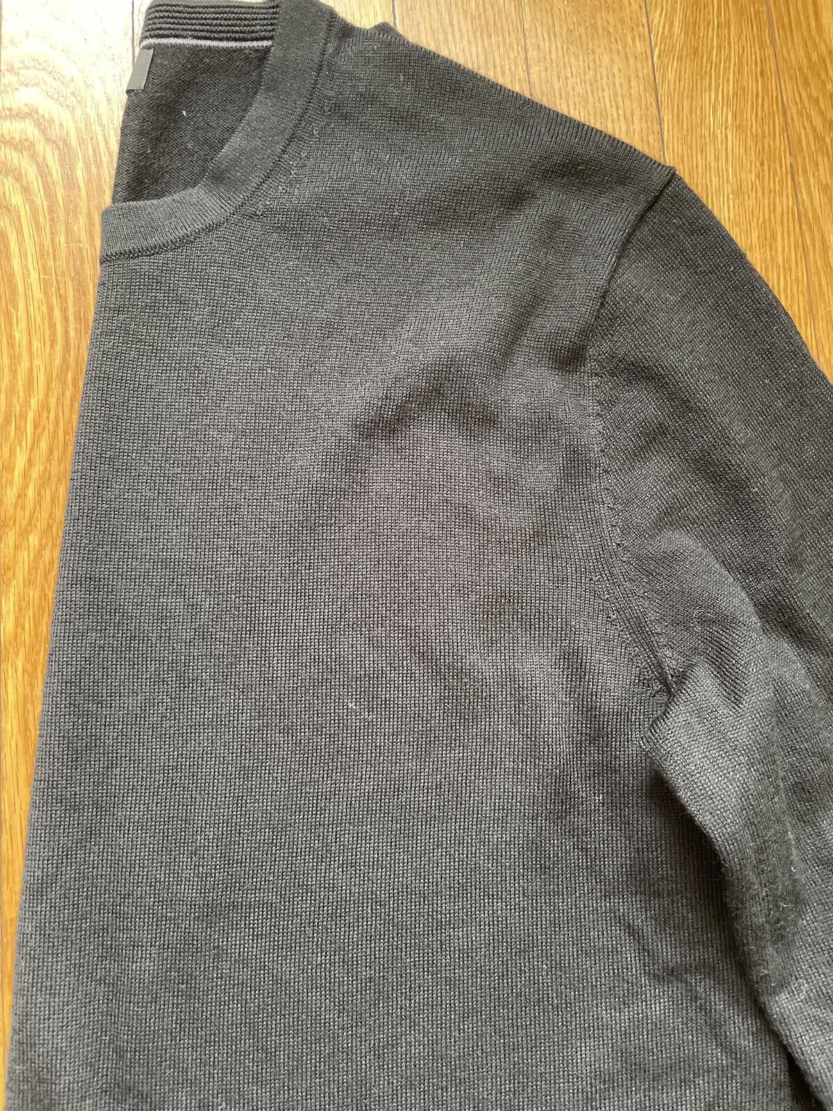 Banana Republic Banana Republic Men's Black Merino Wool Sweater Size Large Size US L / EU 52-54 / 3 - 7 Thumbnail