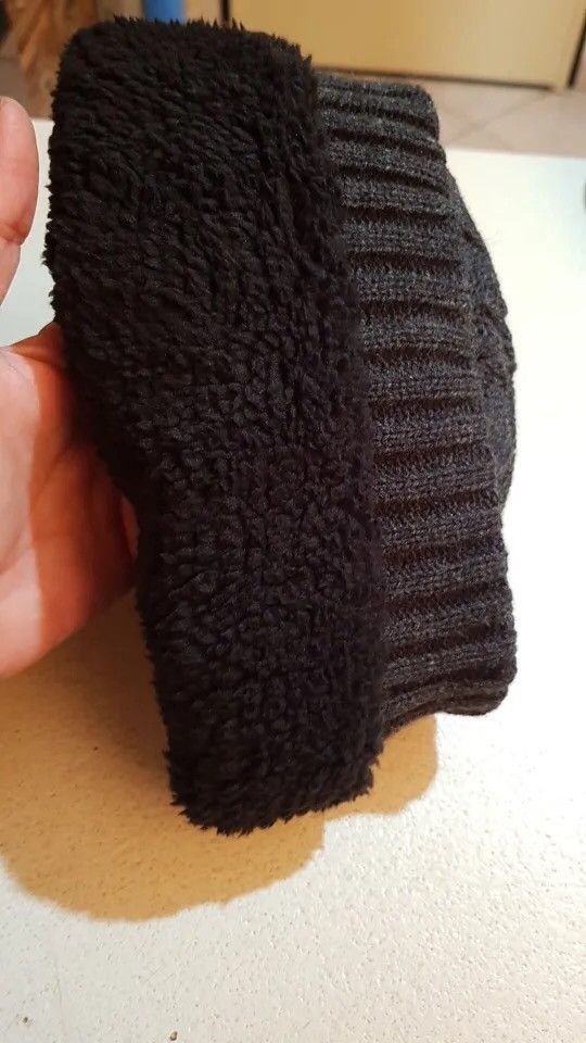 Japanese Brand Black Skull y2k Beanie Size ONE SIZE - 6 Thumbnail