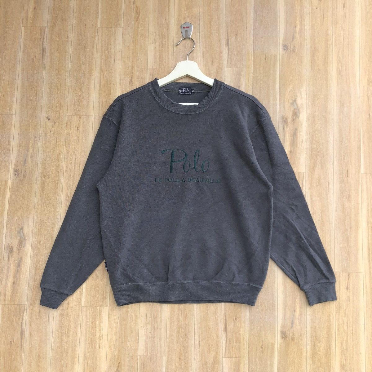 Vintage Vintage Polo Le Polo A Deauville Sweatshirt Size US M / EU 48-50 / 2 - 1 Thumbnail