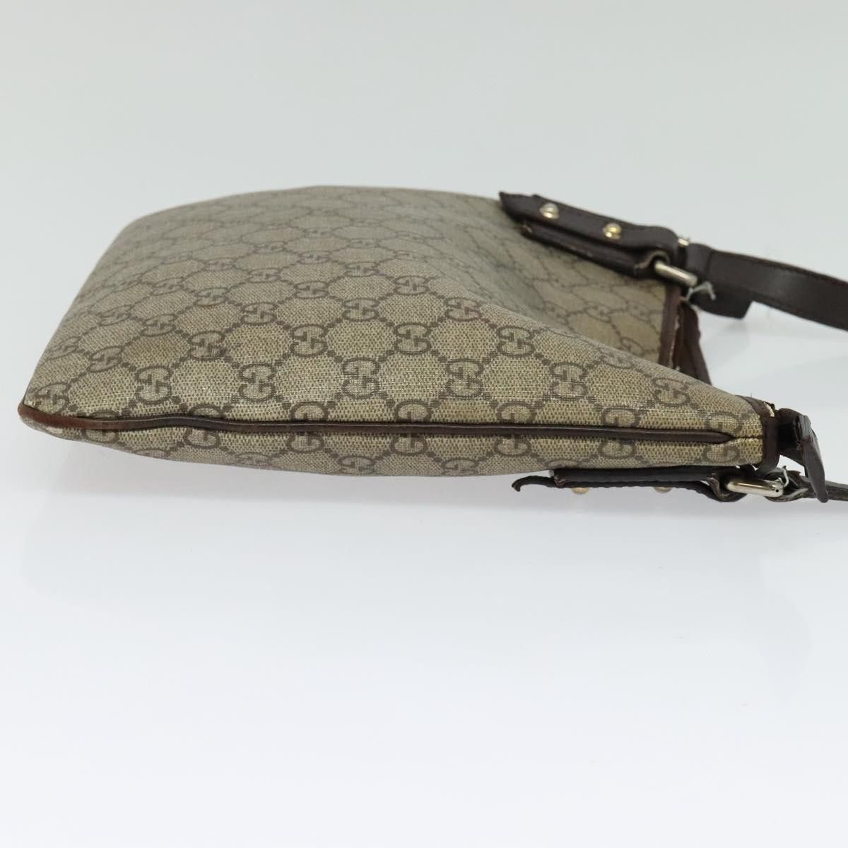 Gucci GUCCI GG Supreme Shoulder Bag Pvc Outlet Beige Silver Size ONE SIZE - 5 Thumbnail