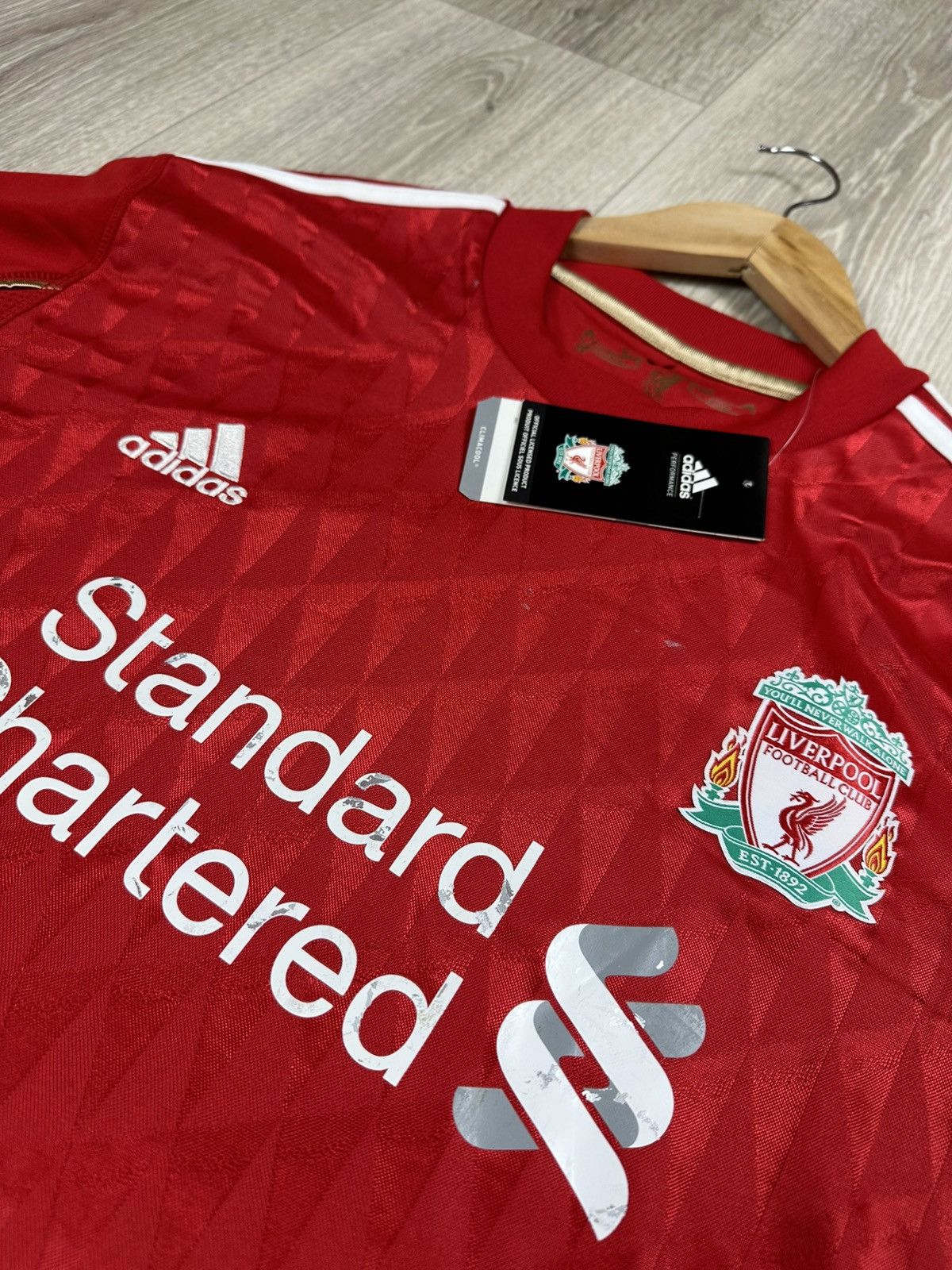 Adidas FC Liverpool Adidas 2011/12 Football Shirt Soccer Jersey Size US L / EU 52-54 / 3 - 5 Thumbnail