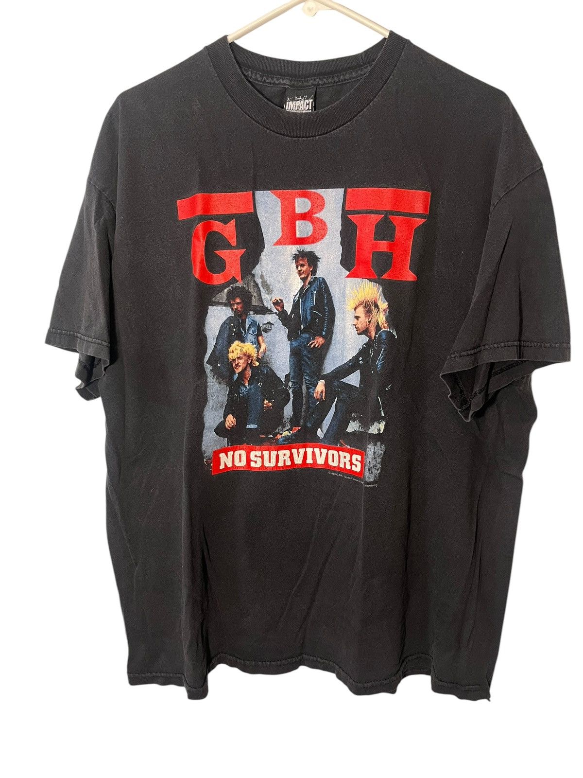 Band Tees Vintage GBH Rock Band Graphic Tee Size US XL / EU 56 / 4 - 1 Thumbnail