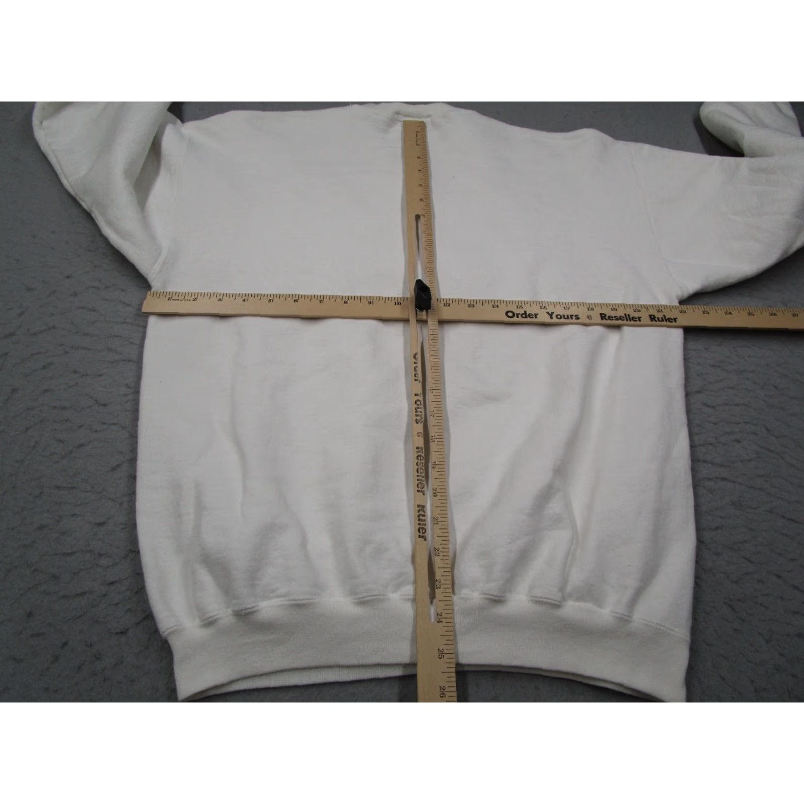 Vintage VINTAGE Wimbledon Mens White Fleece Pullover Sweatshirt Crew Neck Cotton Polyester Made in USA M Size US M / EU 48-50 / 2 - 6 Thumbnail