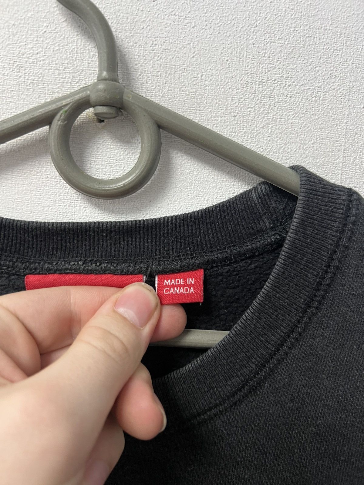 Supreme Supreme Big Logo Sweatshirt Pullover Black Size M Size US M / EU 48-50 / 2 - 10 Thumbnail