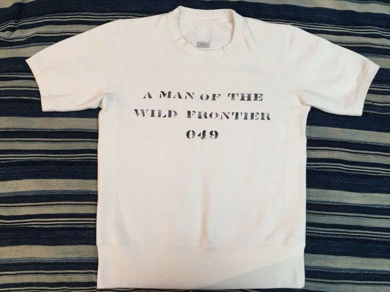 Visvim visvim Stencil Sweat Crew Short Sleeve Sweatshirt Size US M / EU 48-50 / 2 - 1 Thumbnail