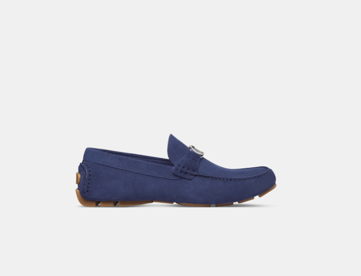Dior o1w1db10426 3LO114 Odéon Loafers in Navy Blue Size US 7 / EU 40 - 1 Thumbnail