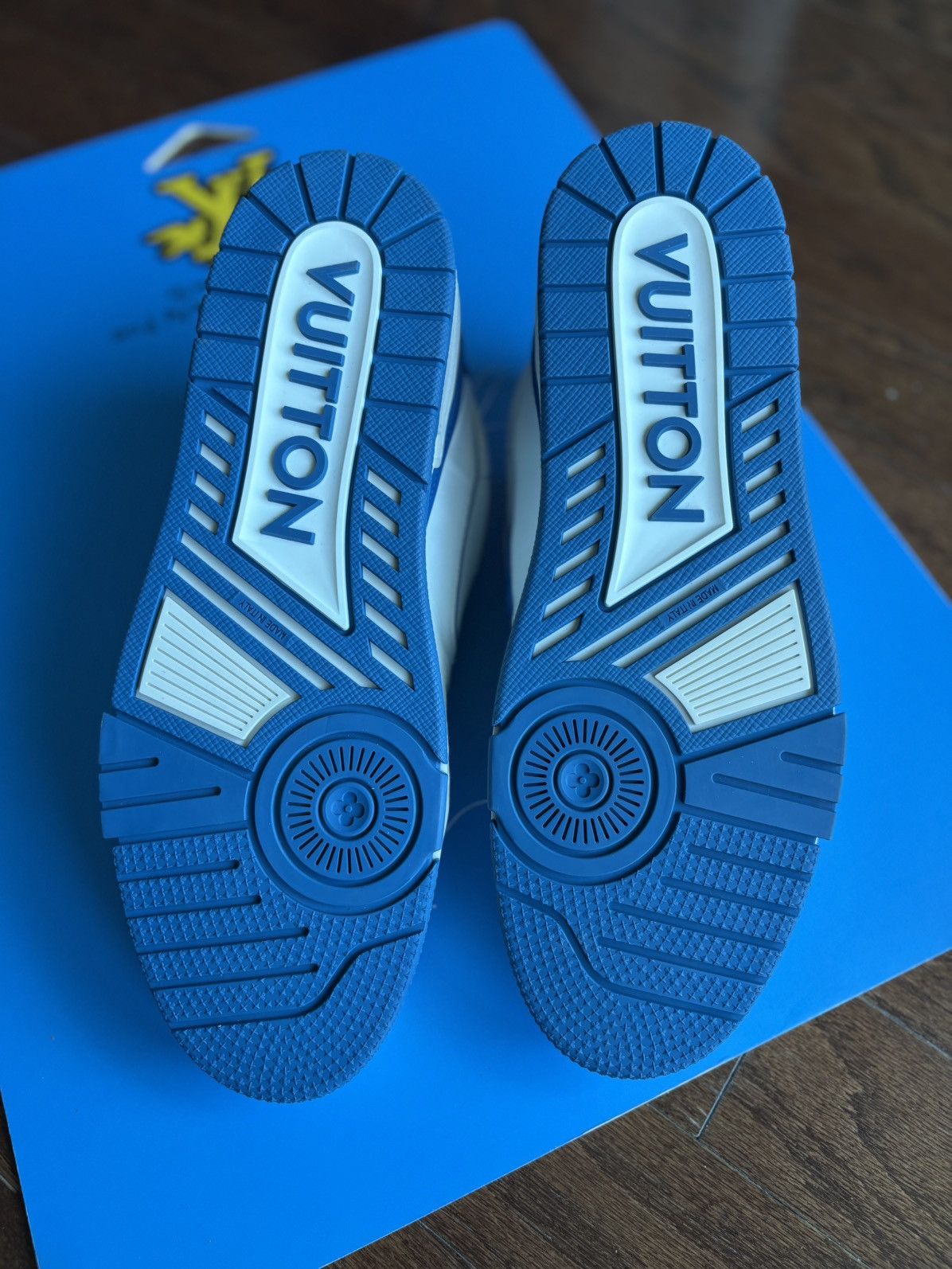Louis Vuitton RARE Louis Vuitton Virgil Upcycled Trainer SoHo Exclusive Size US 12 / EU 45 - 6 Thumbnail