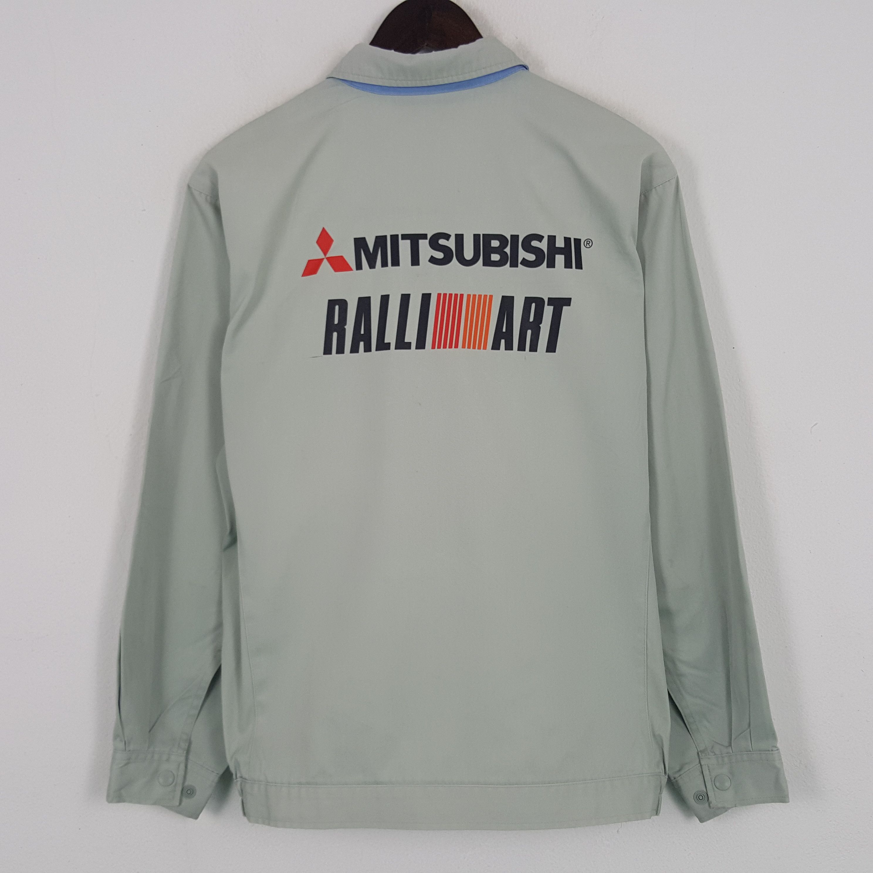 Vintage Vintage Mitsubishi Rally Art Custom Sport Worker Jacket Size US XL / EU 56 / 4 - 1 Thumbnail