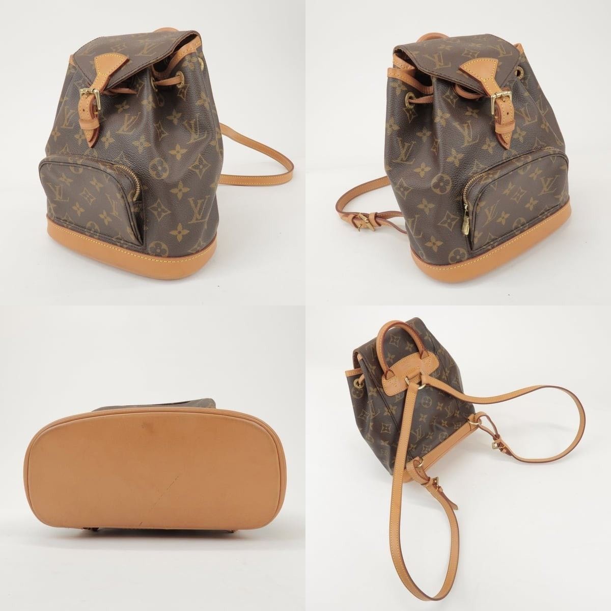 Louis Vuitton Louis Vuitton Monogram Mini Montsouris Backpack Size ONE SIZE - 3 Thumbnail