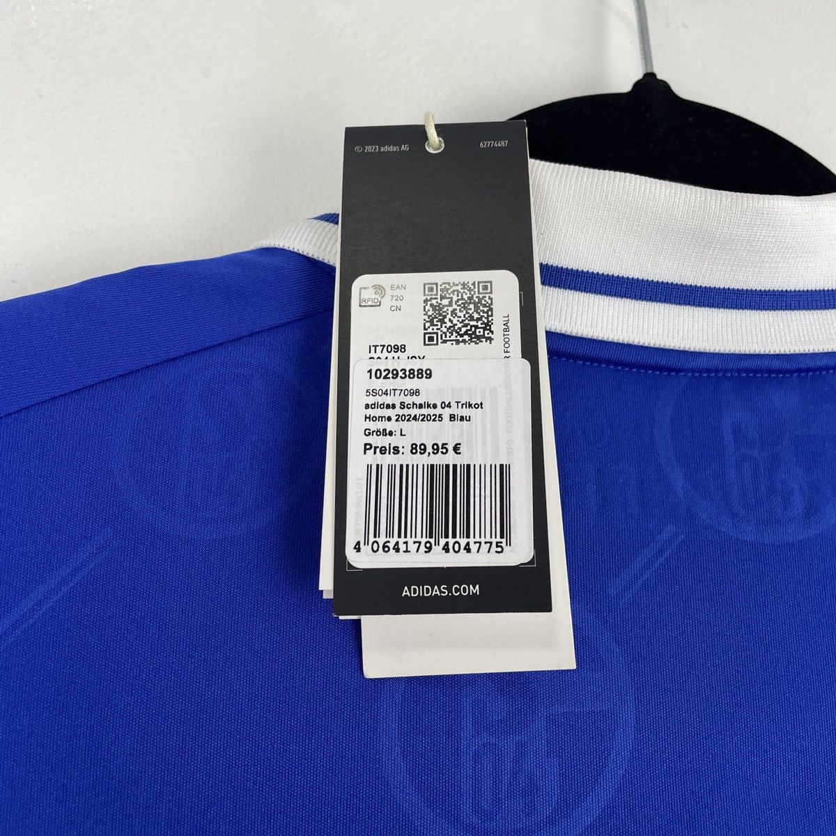 Adidas Schalke 04 Home Adidas Jersey Shirt 2024/2025 size L BNWT Size US L / EU 52-54 / 3 - 6 Thumbnail