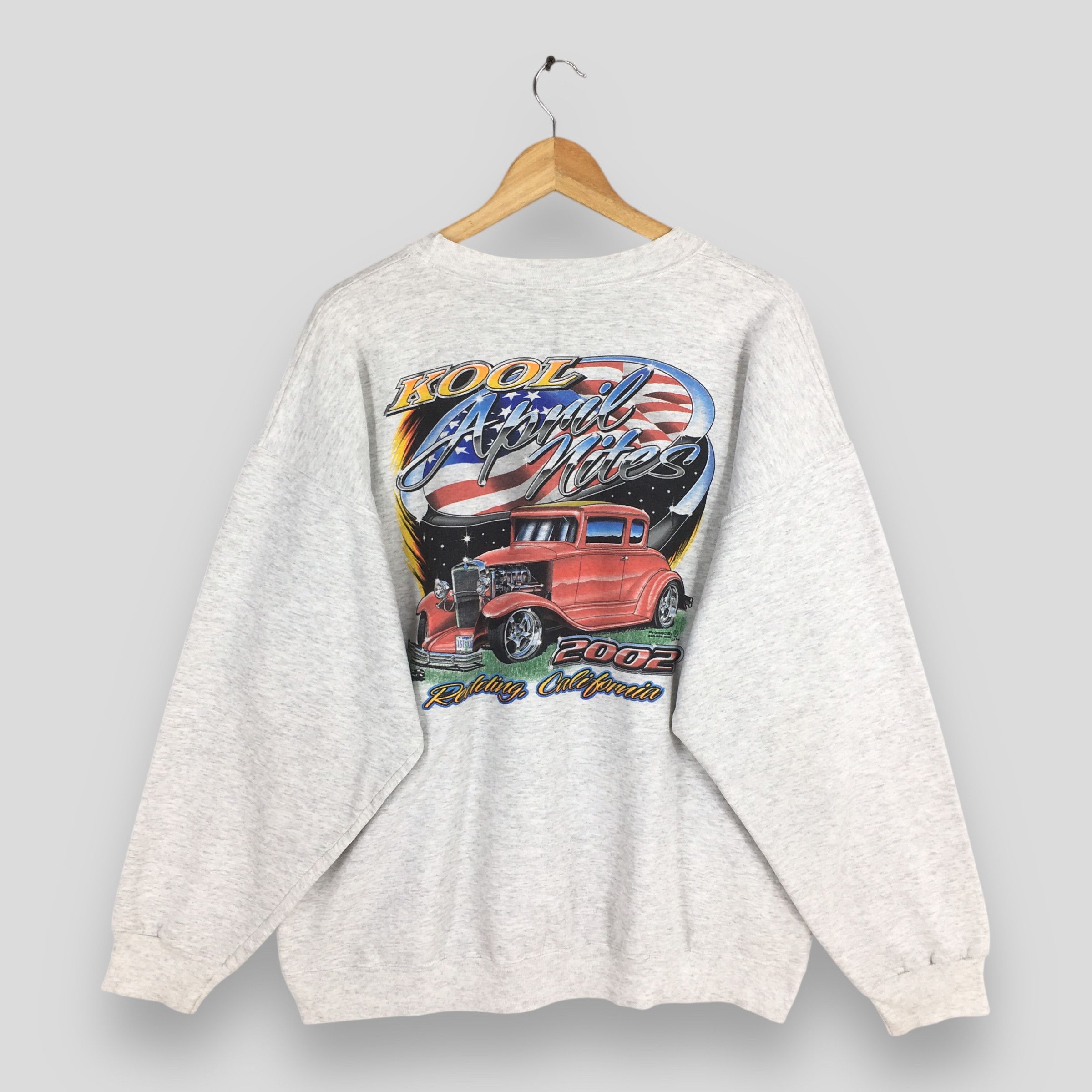 Vintage Vintage 2002 Kool April Nites Custom Car Sweatshirts XLarge Size US XL / EU 56 / 4 - 7 Thumbnail