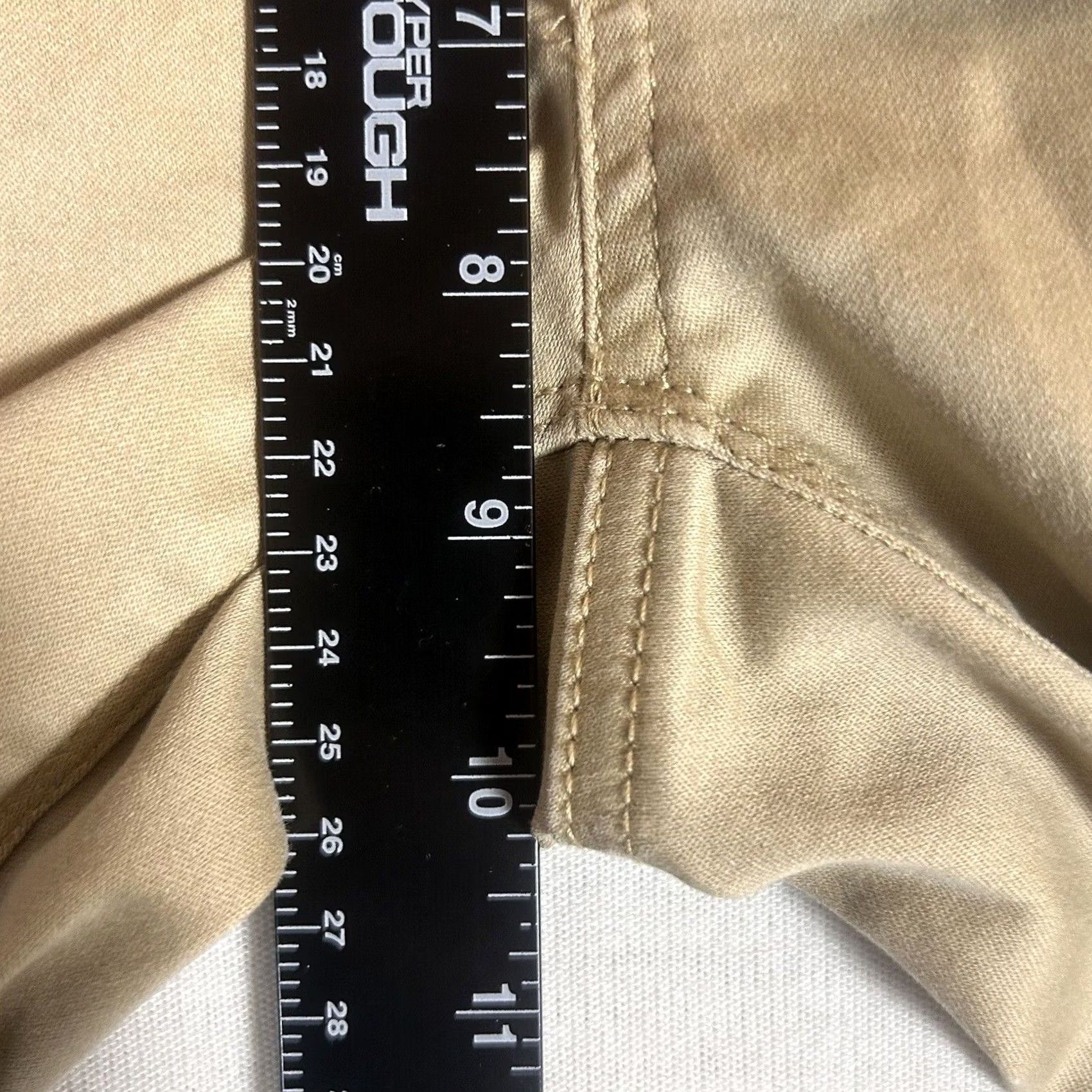Vintage SO Kohls So NEW High Rise Ankle Jegging Juniors Size 1 Skinny Pants Khaki Tan NWT Size 25" / US 0 / IT 36 - 7 Thumbnail