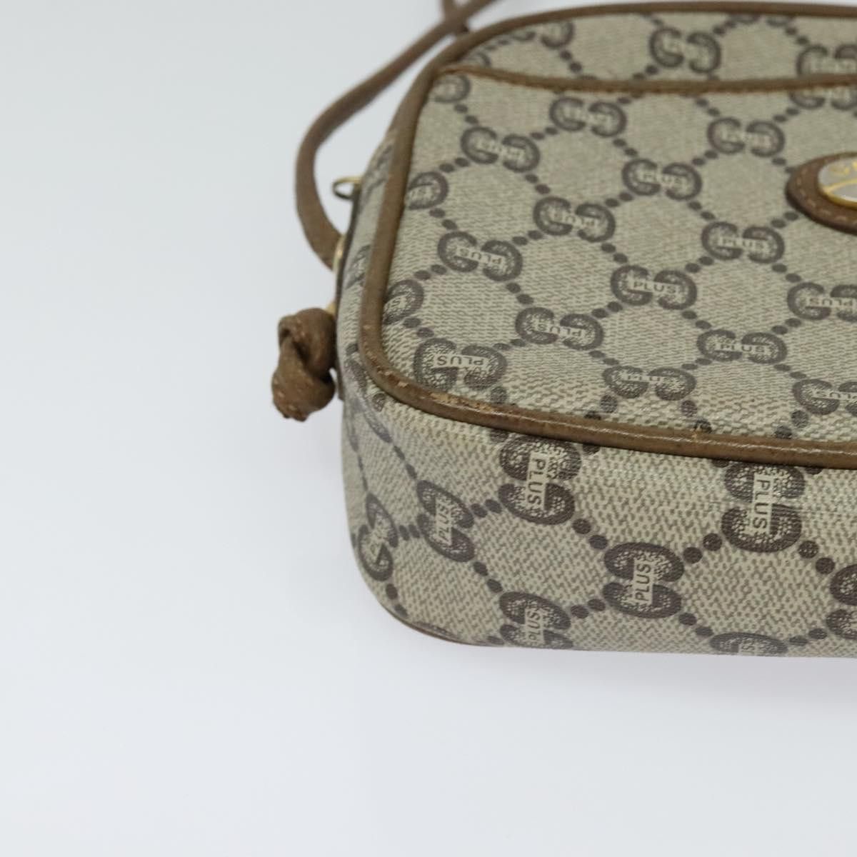 Gucci GUCCI GG Plus Supreme Shoulder Bag Pvc Beige Size ONE SIZE - 10 Thumbnail