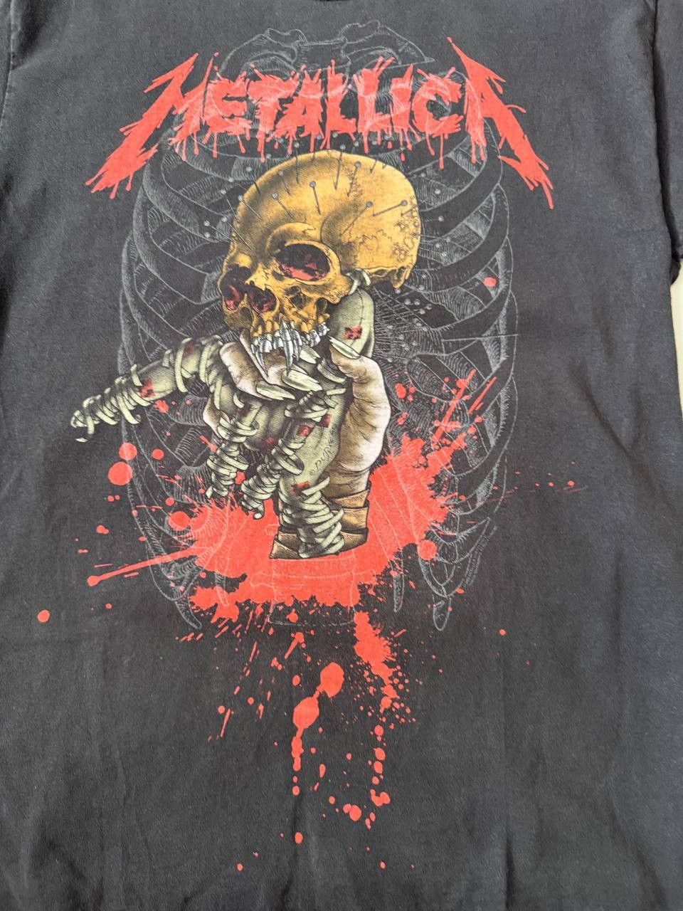 Metallica Metallica vintage band tee skull M sz Size US M / EU 48-50 / 2 - 3 Thumbnail