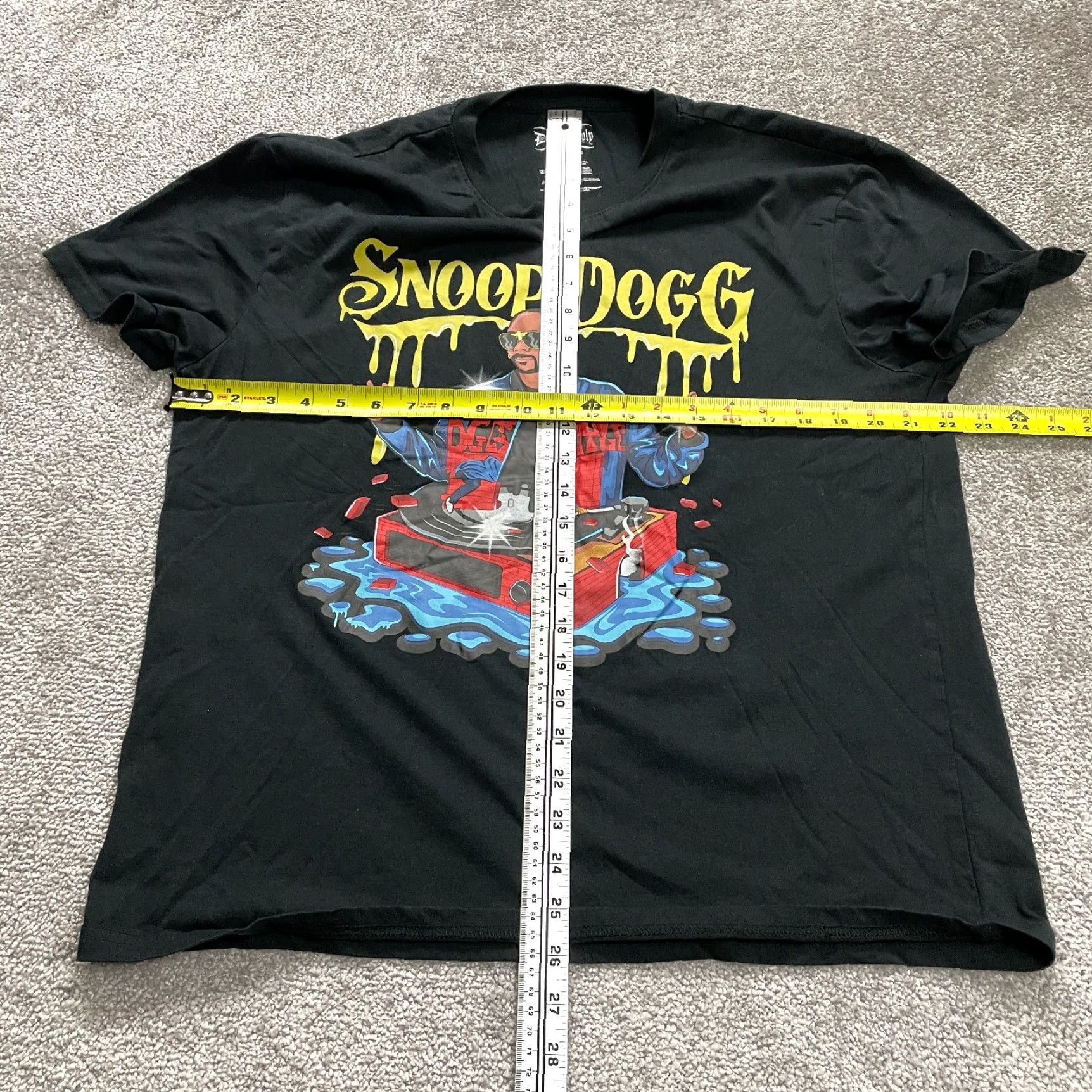 Vintage Snoop Dogg Graphic T-Shirt Large Black Crew Neck Short Sleeve Cotton Tee Mens Size US L / EU 52-54 / 3 - 5 Thumbnail