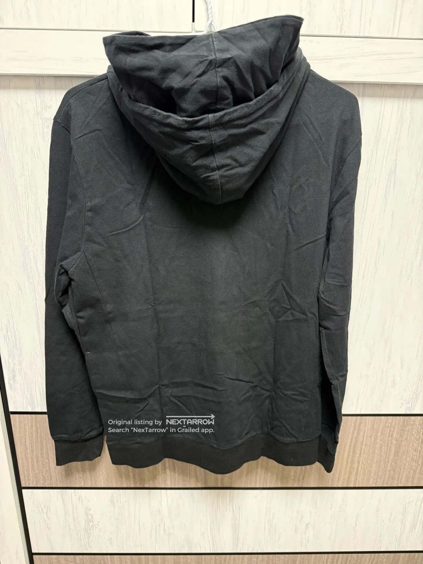 Telfar Black Customer Double Hood Hoodie Kkkk83/2609, Men's — image 2 of 6