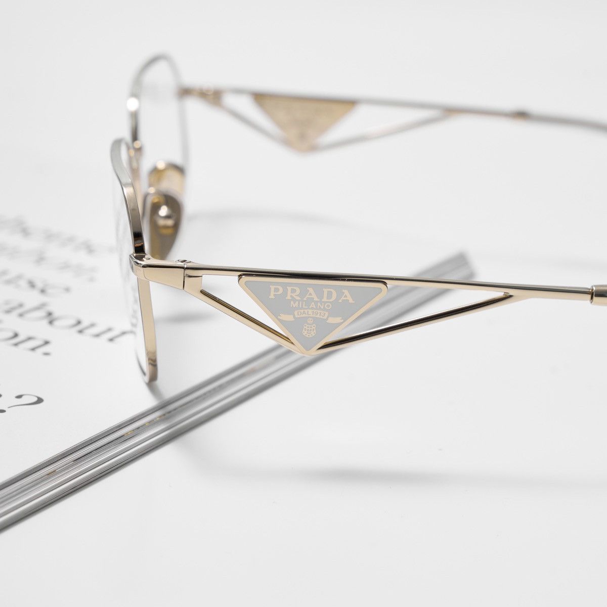 Prada PRADA 0PR A53V ZVN1O1 GLASSES Size ONE SIZE - 3 Thumbnail