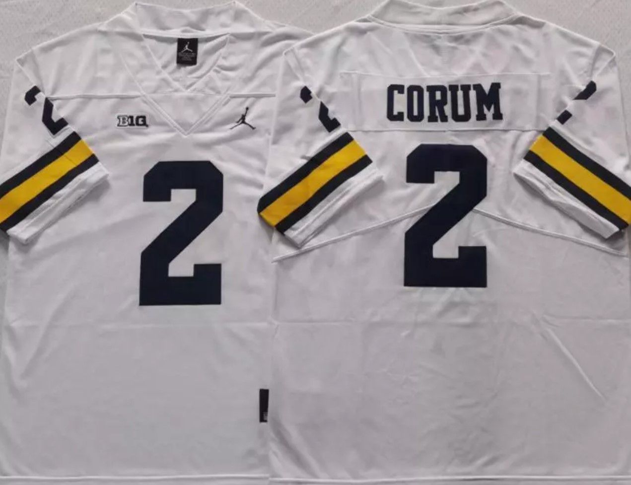 Other Blake Corum Wolverines Men stitched White Jersey Size US XL / EU 56 / 4 - 2 Thumbnail