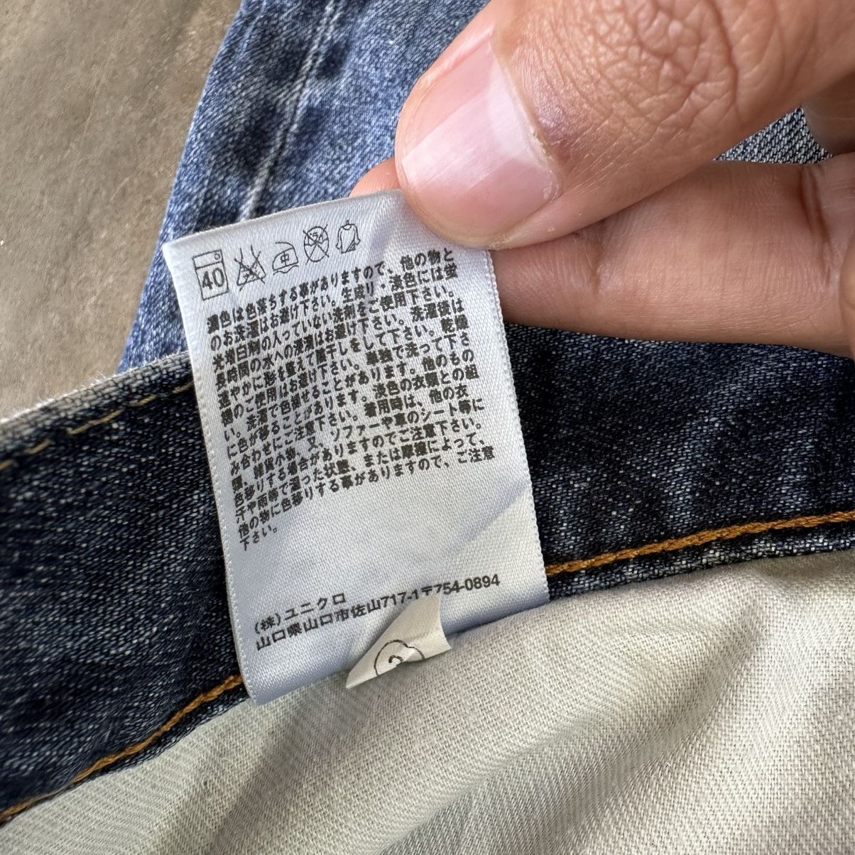 Japanese Brand Vintage Japanese Distressed Faded Denim Jean Pant W37 Size US 37 - 7 Thumbnail