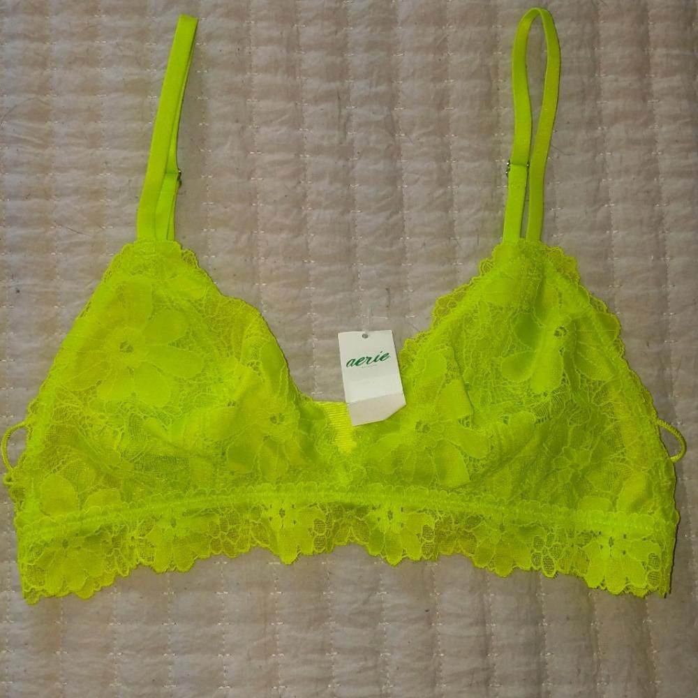 Designer NWT Aerie Bra Size Small Size ONE SIZE - 1 Thumbnail