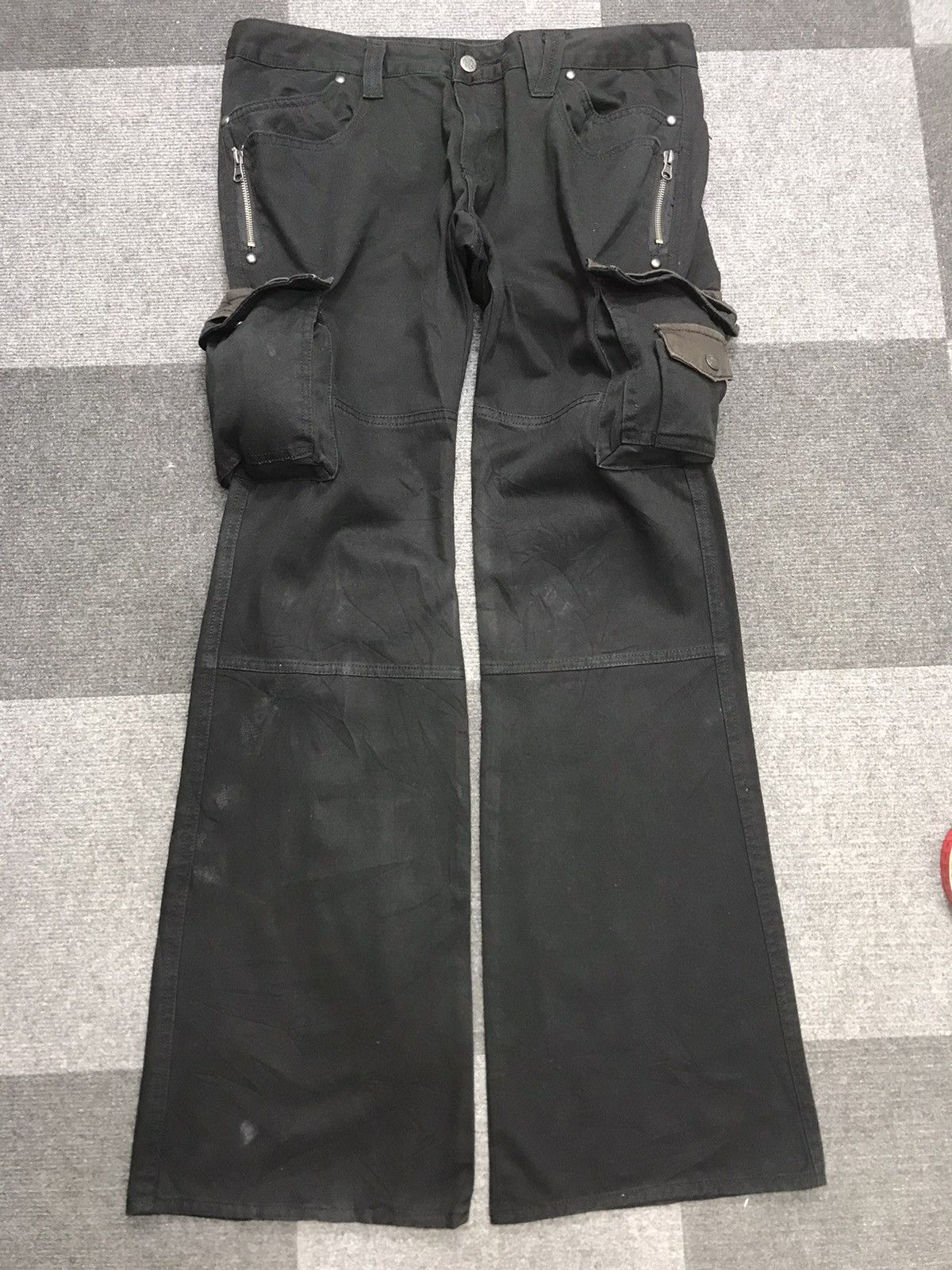 💥BELL BOTTOM💥MINIMALST ULTIMAX MULTIPOCKET CARGO PANT F200