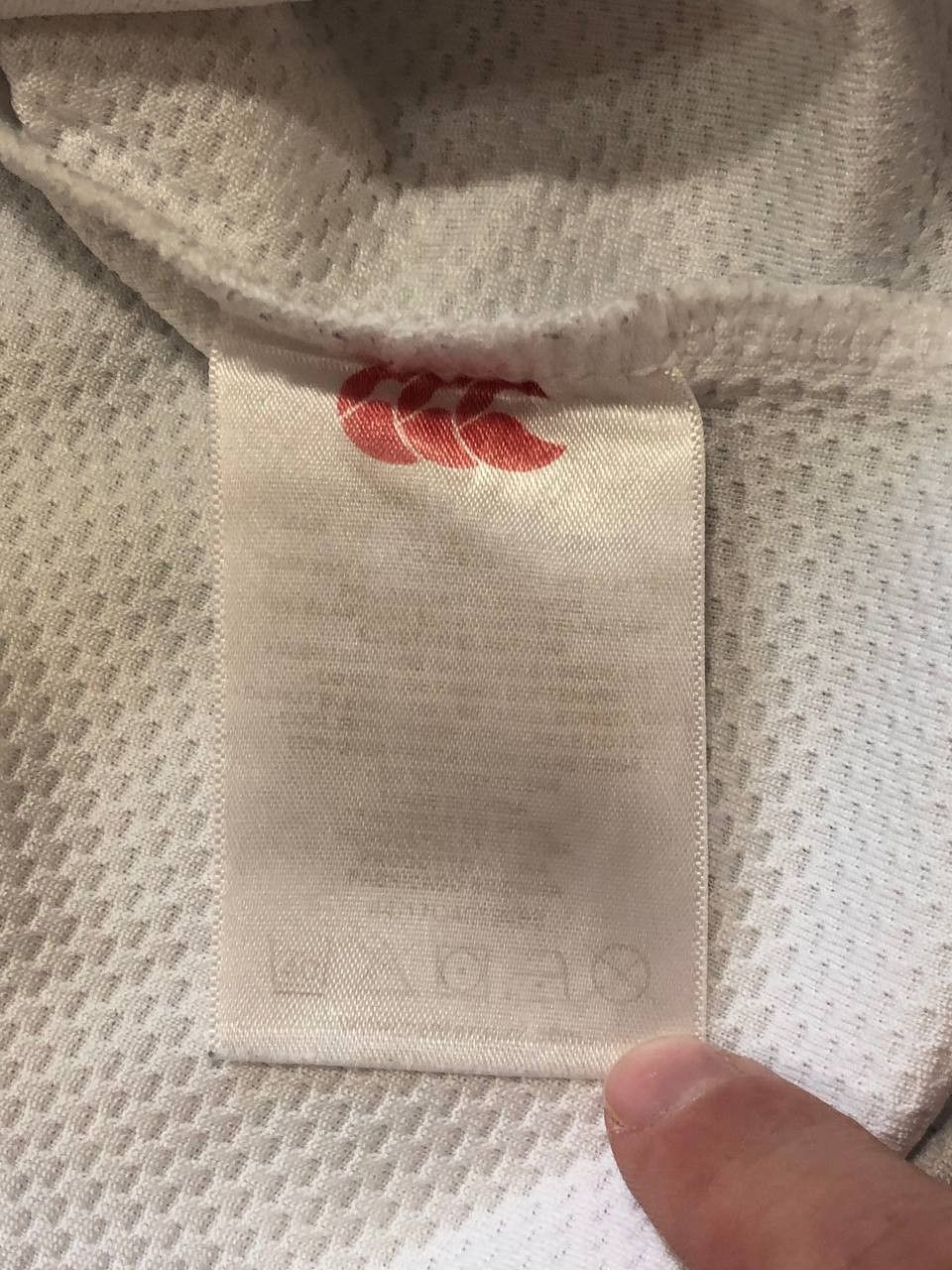 Canterbury of New Zealand Canterbury England Rugby Union Mens White Jersey Size US M / EU 48-50 / 2 - 3 Thumbnail