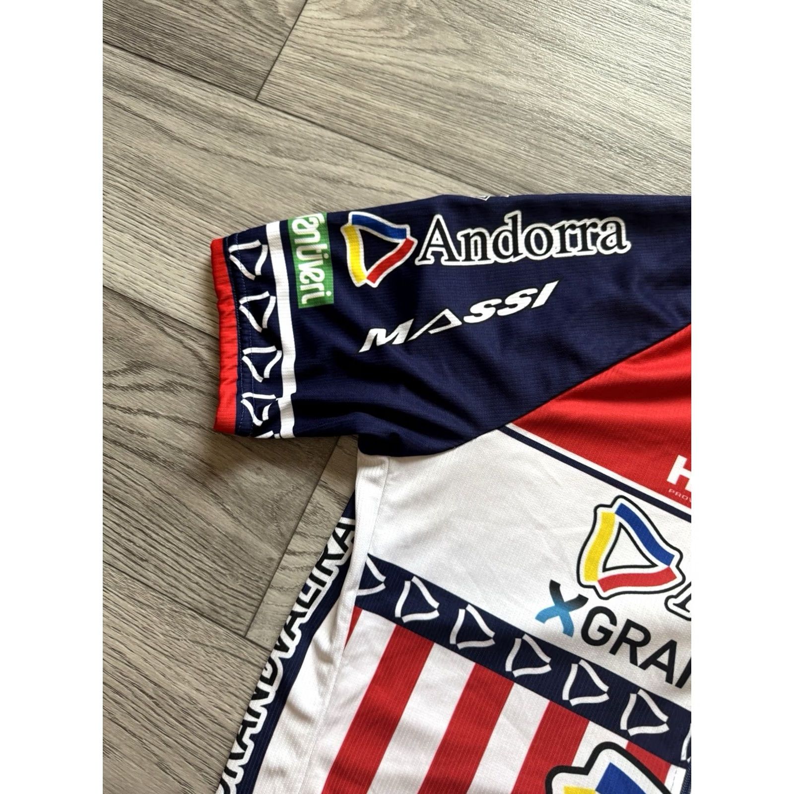 Converse INVERSE Pro Team Andorra Grandvalira Jersey 2XL Cycling Men's Multicolor Jersey Cycling Size US XXL / EU 58 / 5 - 4 Thumbnail