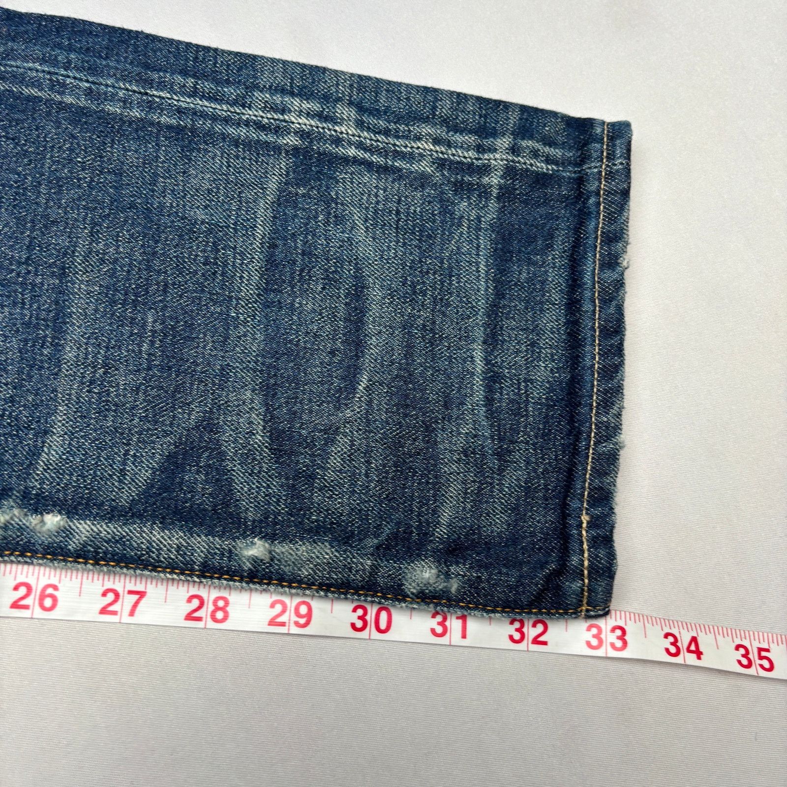 Fabric Brand & Co. Fabric Brand & Co Selvedge Denim Slim Fit Jeans Men's 30x33 Size US 30 / EU 46 - 13 Thumbnail