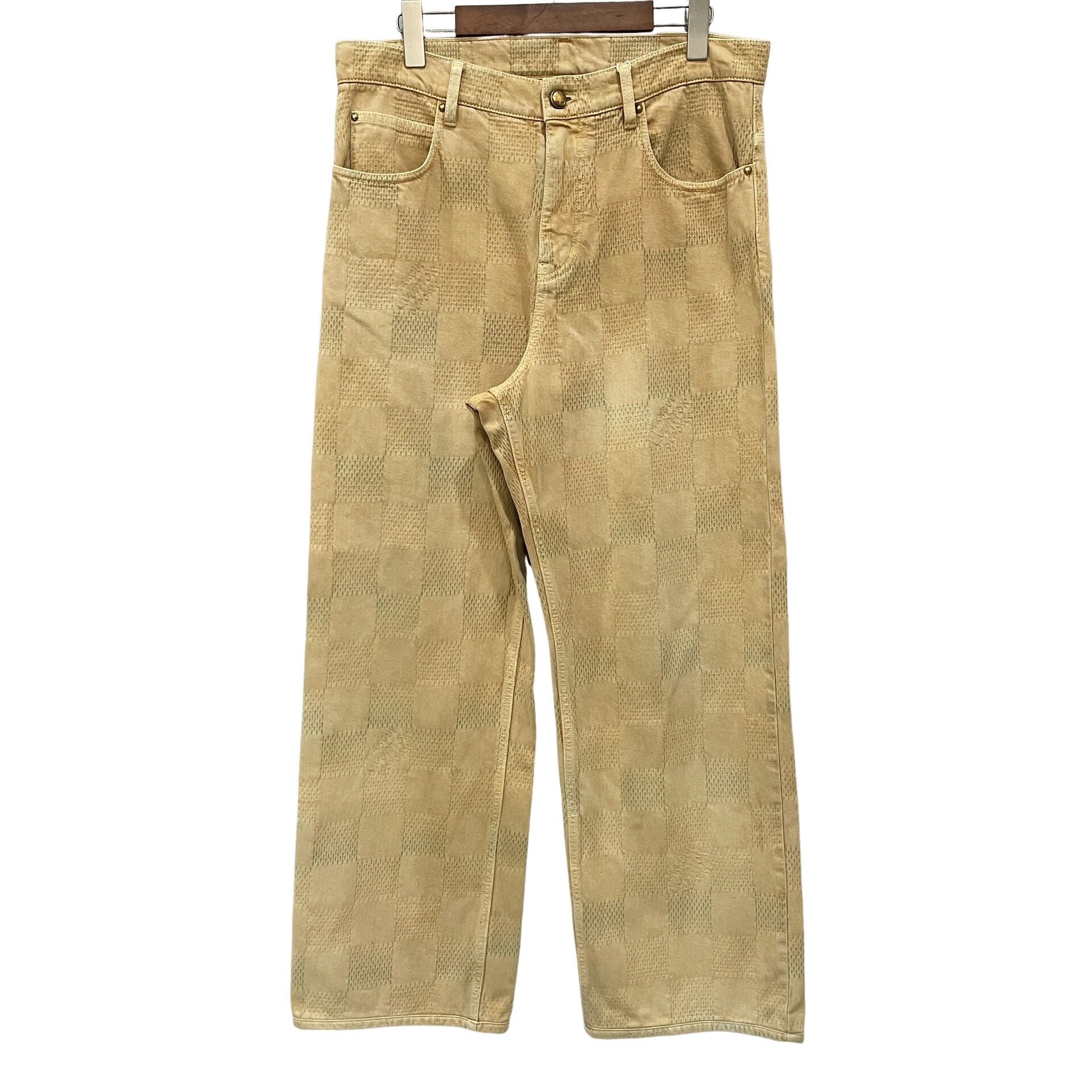 Louis Vuitton Louis Vuitton Pharrell Damier Denim Jeans 30 Size US 30 / EU 46 - 1 Thumbnail
