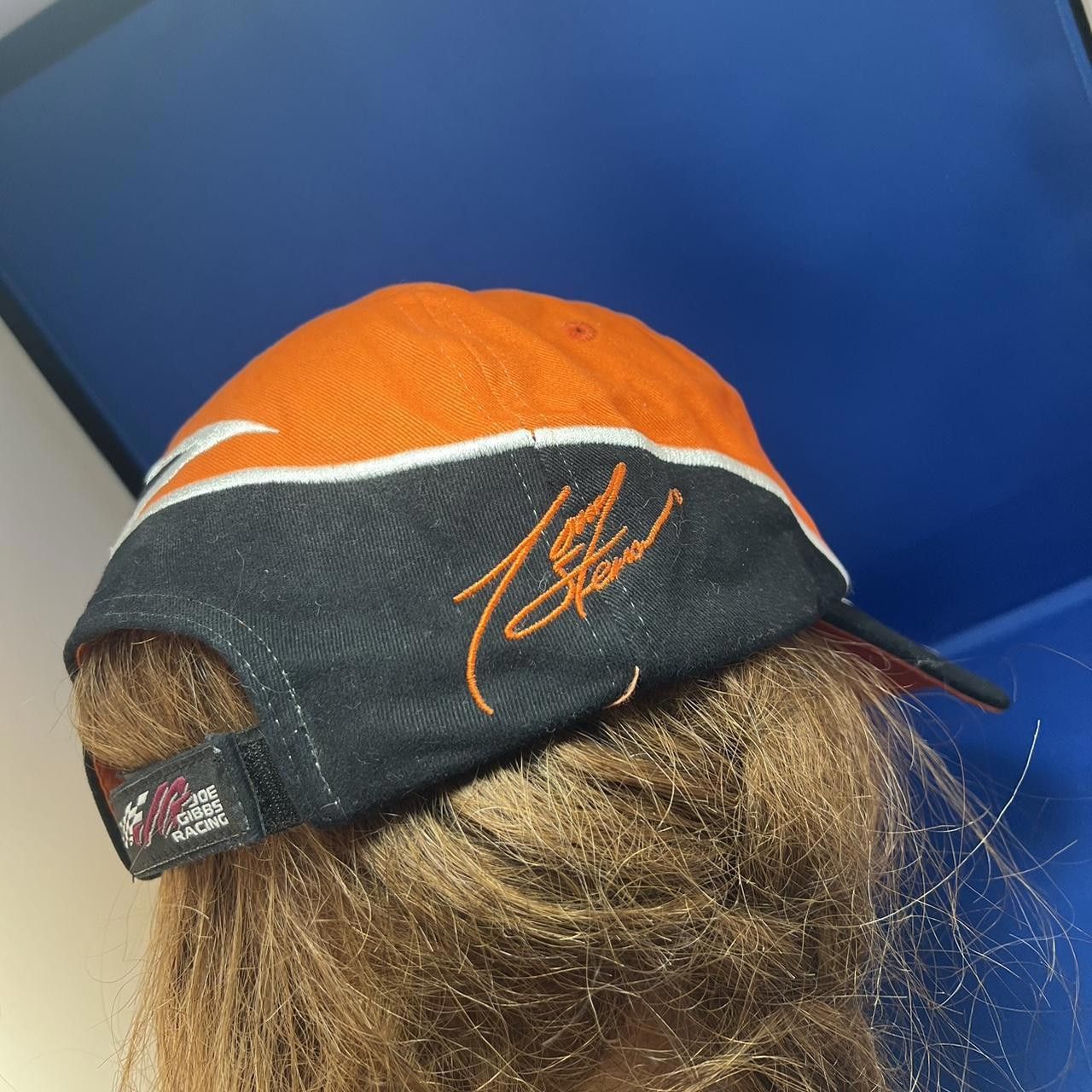 Designer The Home Depot Orange Cap with Gray Accents - NASCAR Racing Size ONE SIZE - 6 Thumbnail