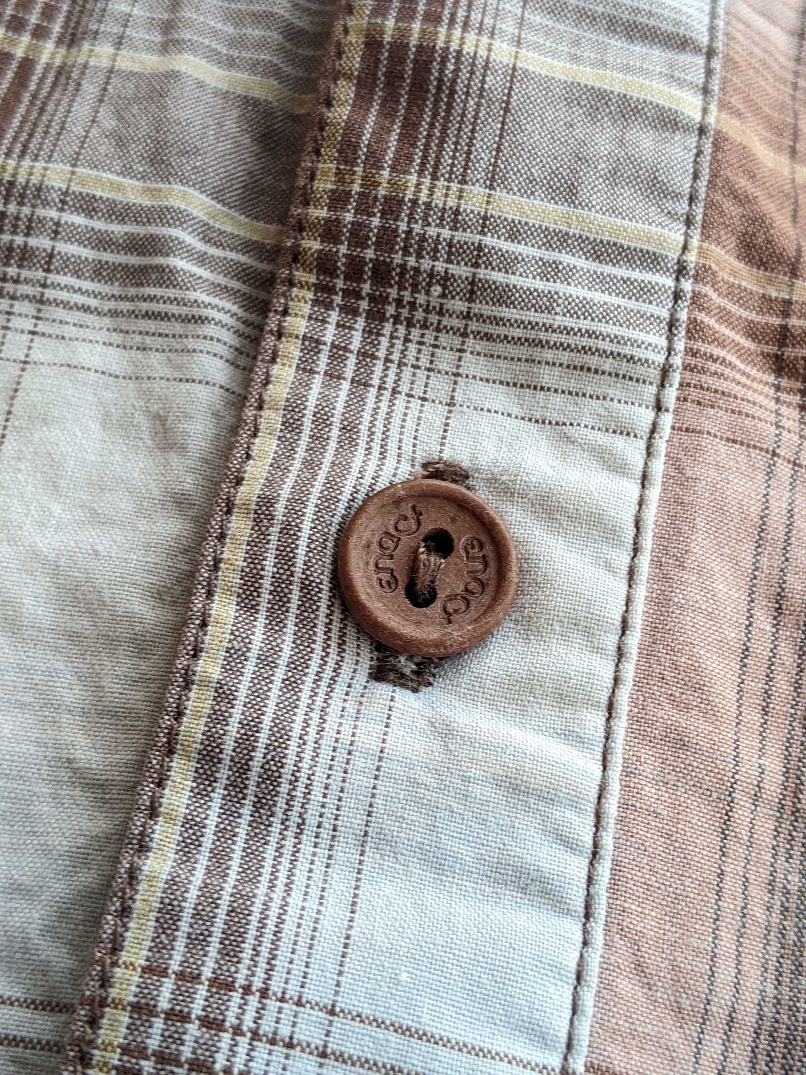 Japanese Brand × Kathmandu Kathmandu Outdoor Plaid Shirt Organic Cotton Gorpcore Size US L / EU 52-54 / 3 - 10 Thumbnail
