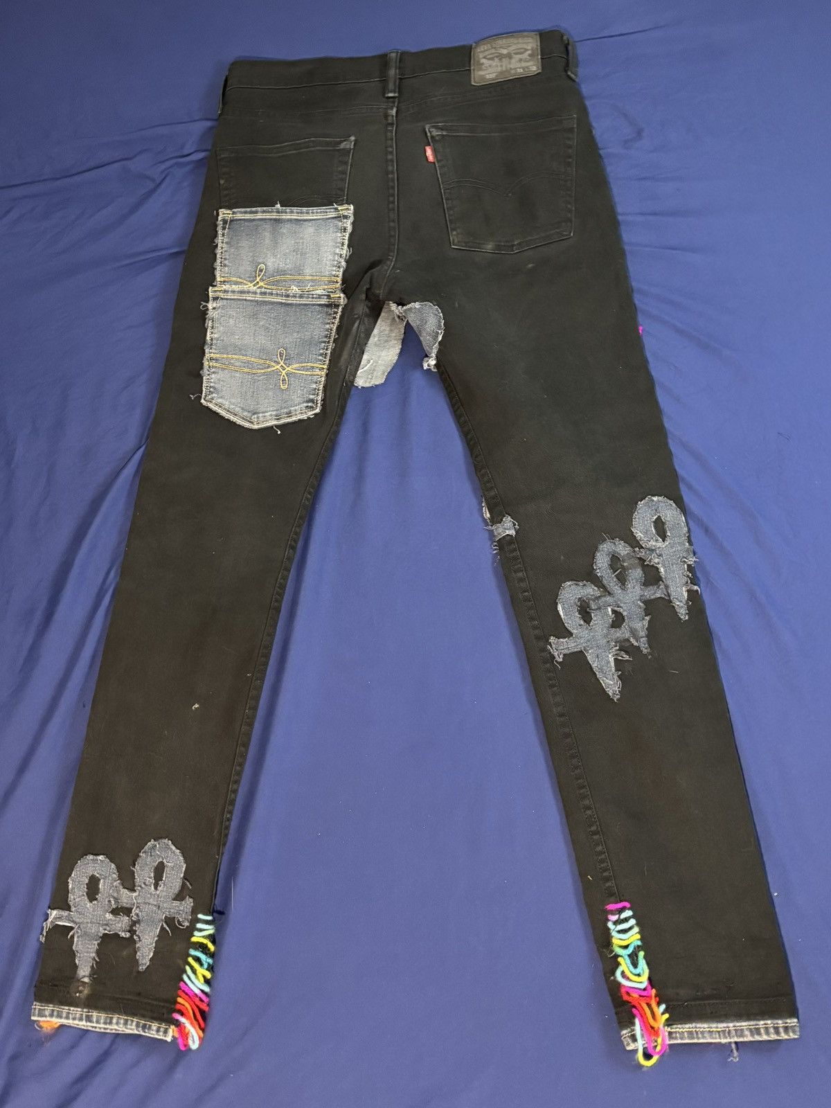Other 2-tone Ankh Patch Custom Jeans Size US 32 / EU 48 - 7 Thumbnail