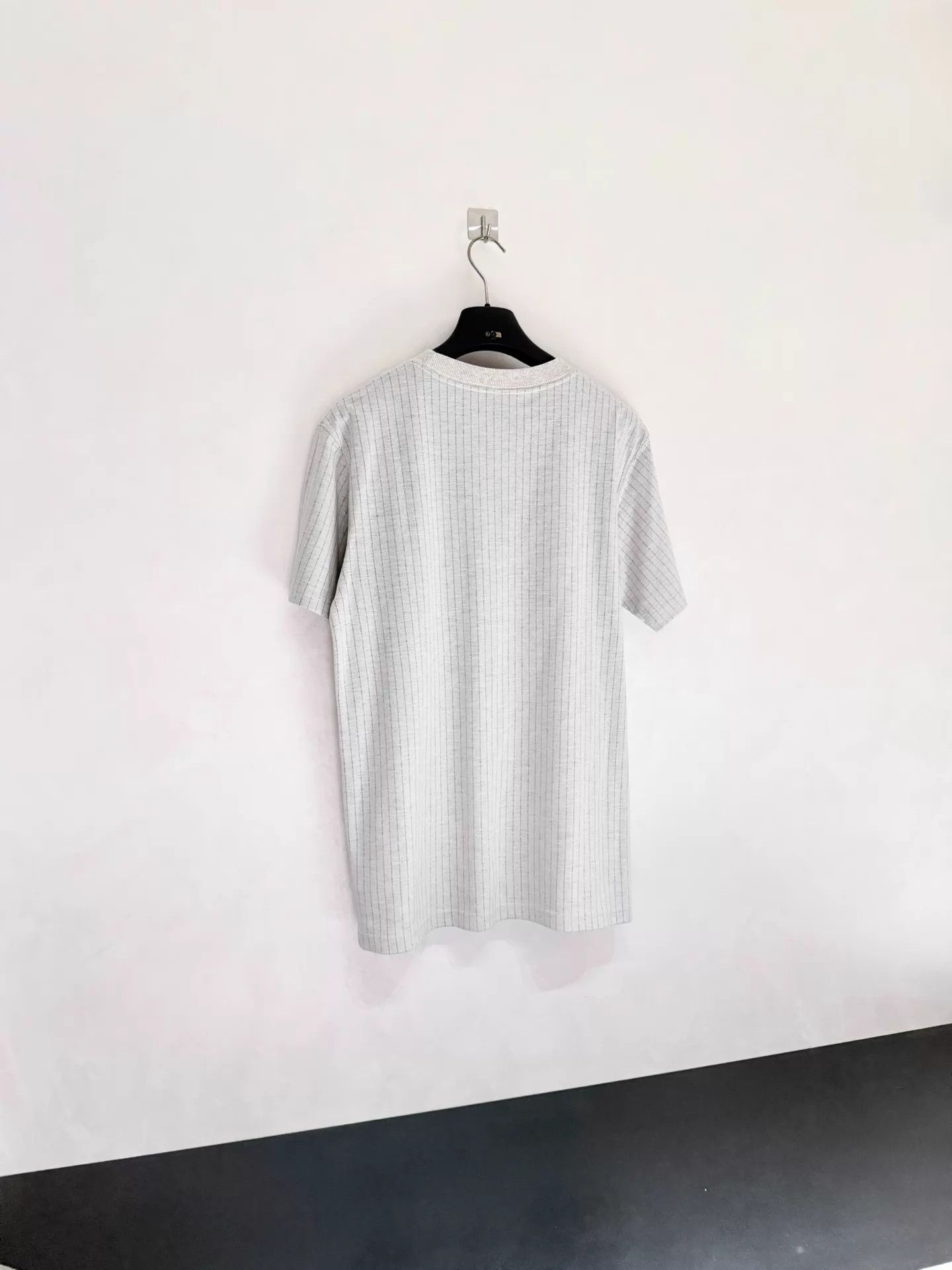 Dior Dior High Line Gray Stripe Wool SS T Men's S Rare Size US S / EU 44-46 / 1 - 2 Thumbnail