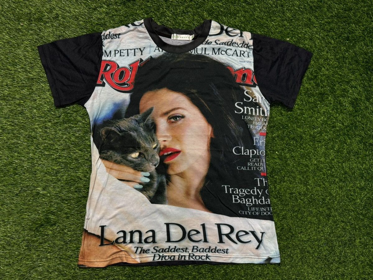 Art Comes First rolling stone magazine - LANA DEL REY cover up tshirt Size US M / EU 48-50 / 2 - 1 Thumbnail