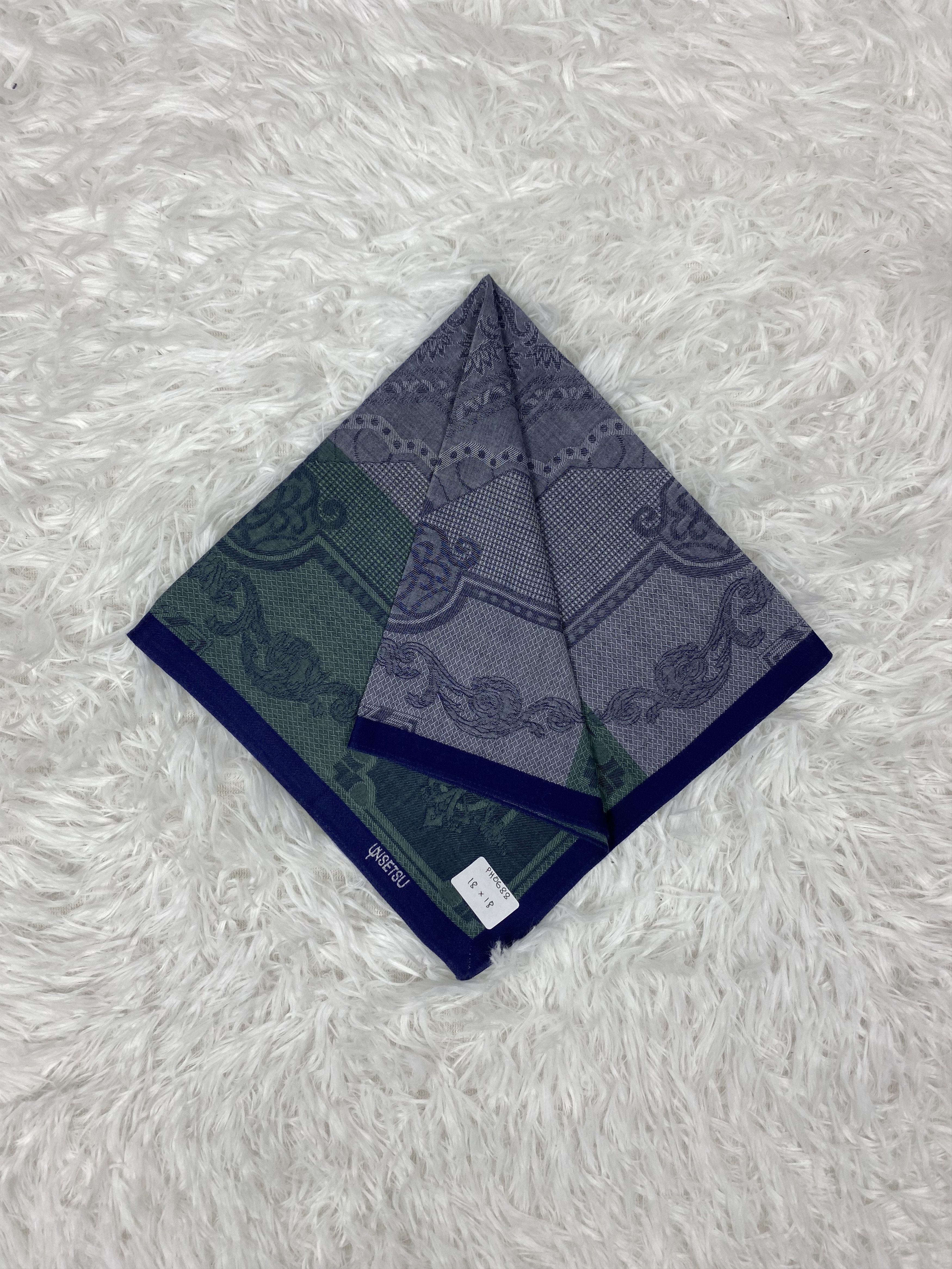 Vintage Vintage Unsetsu Handkerchief Neckerchief PH0688 Size ONE SIZE - 1 Thumbnail